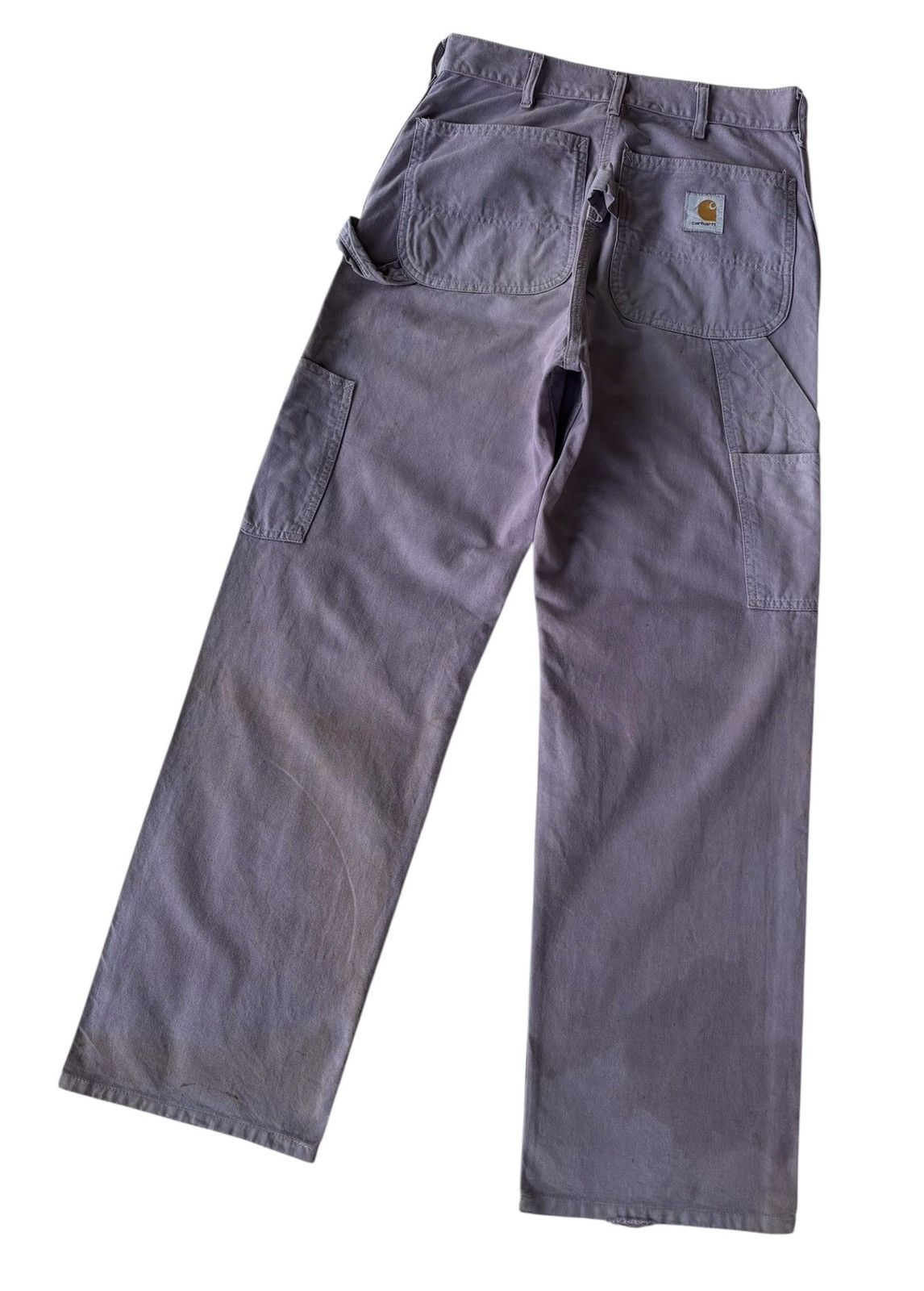 Carhartt Vintage Carhartt Faded Purple Workwear Carpenter Pants Size US 29 - 5 Thumbnail