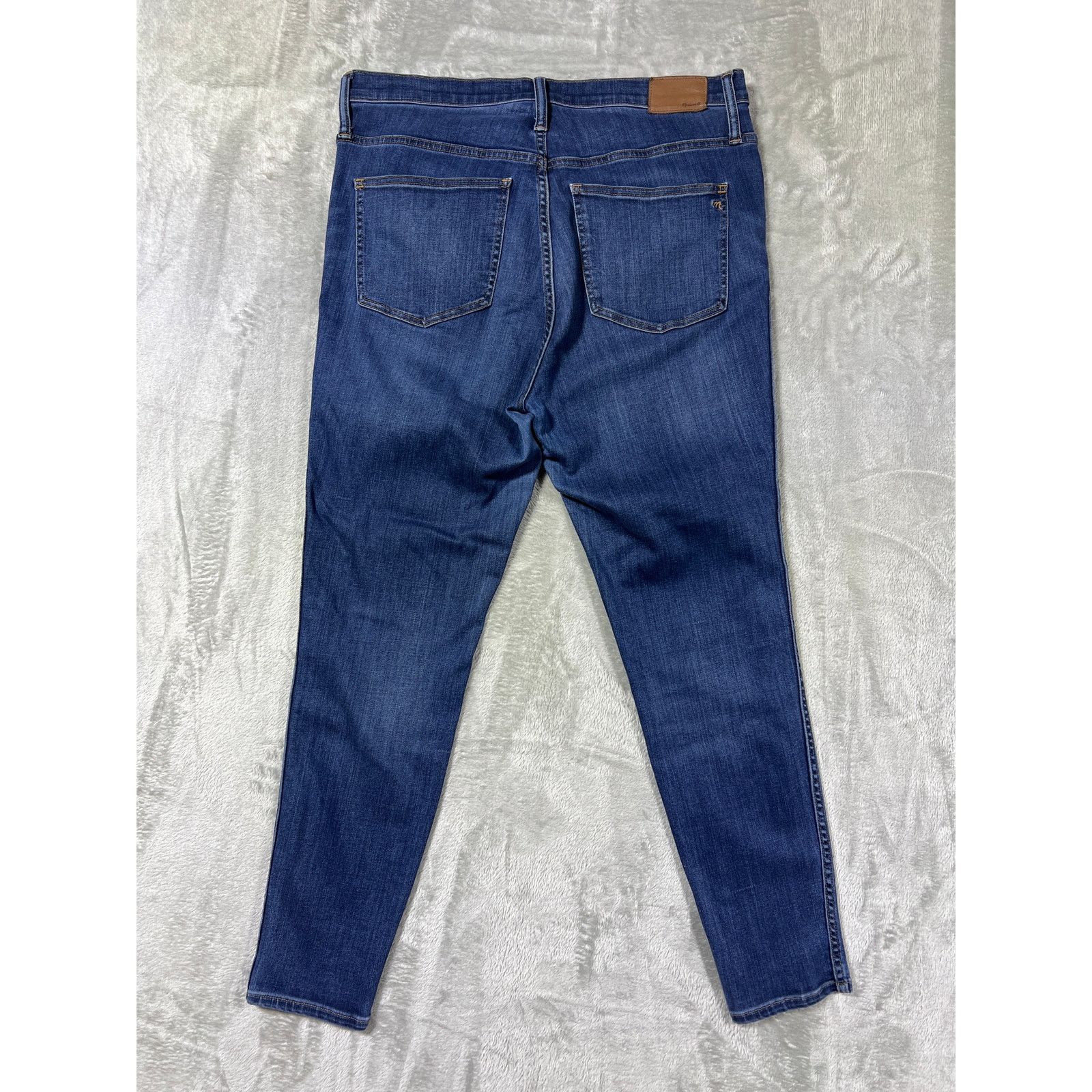 Madewell Madewell Size 32 Lemar Wash 10" High Rise Skinny Jeans Size 32" / US 10 / IT 46 - 4 Thumbnail
