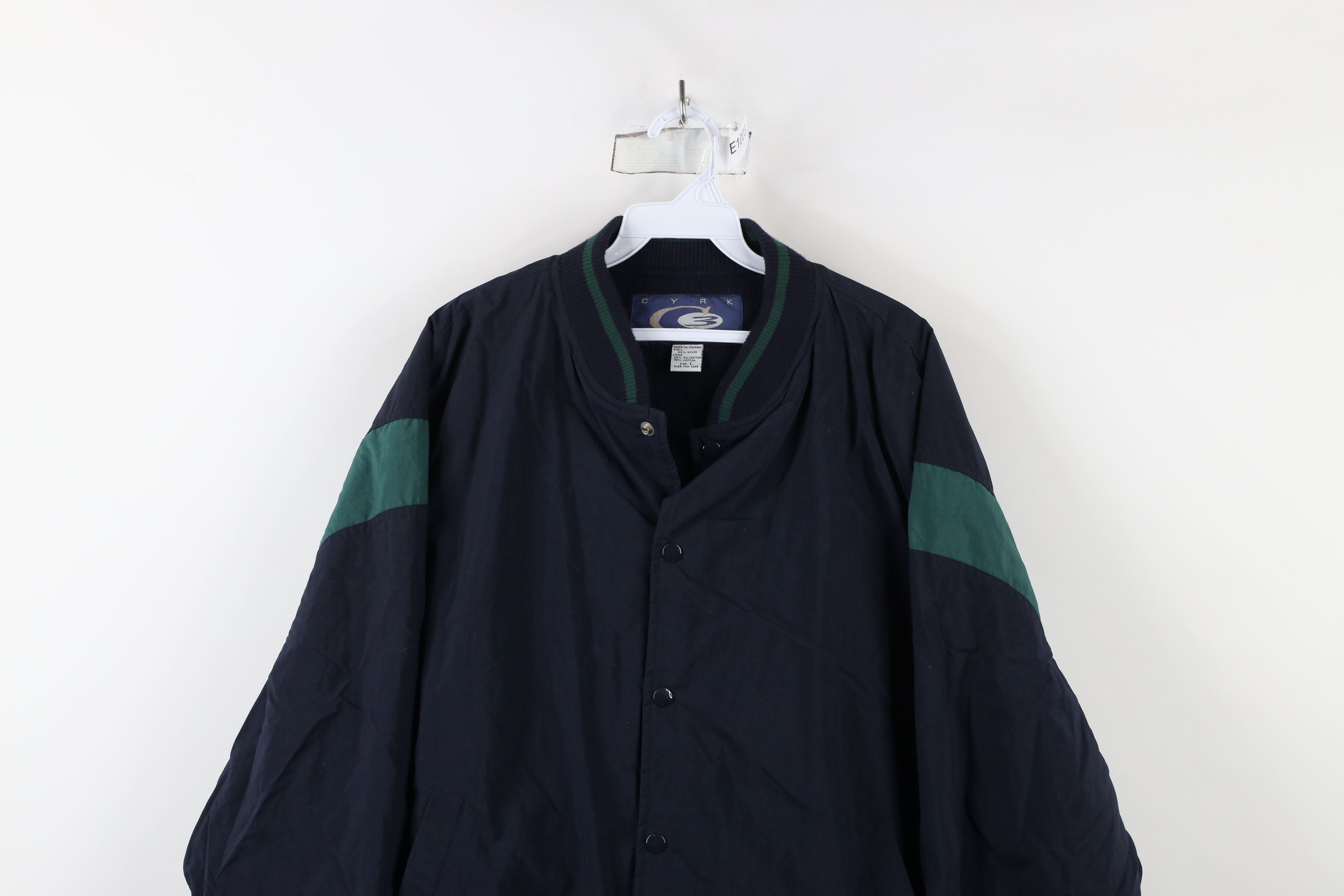 Vintage Vintage 90s Streetwear Lined Varsity Windbreaker Jacket Size US L / EU 52-54 / 3 - 2 Thumbnail