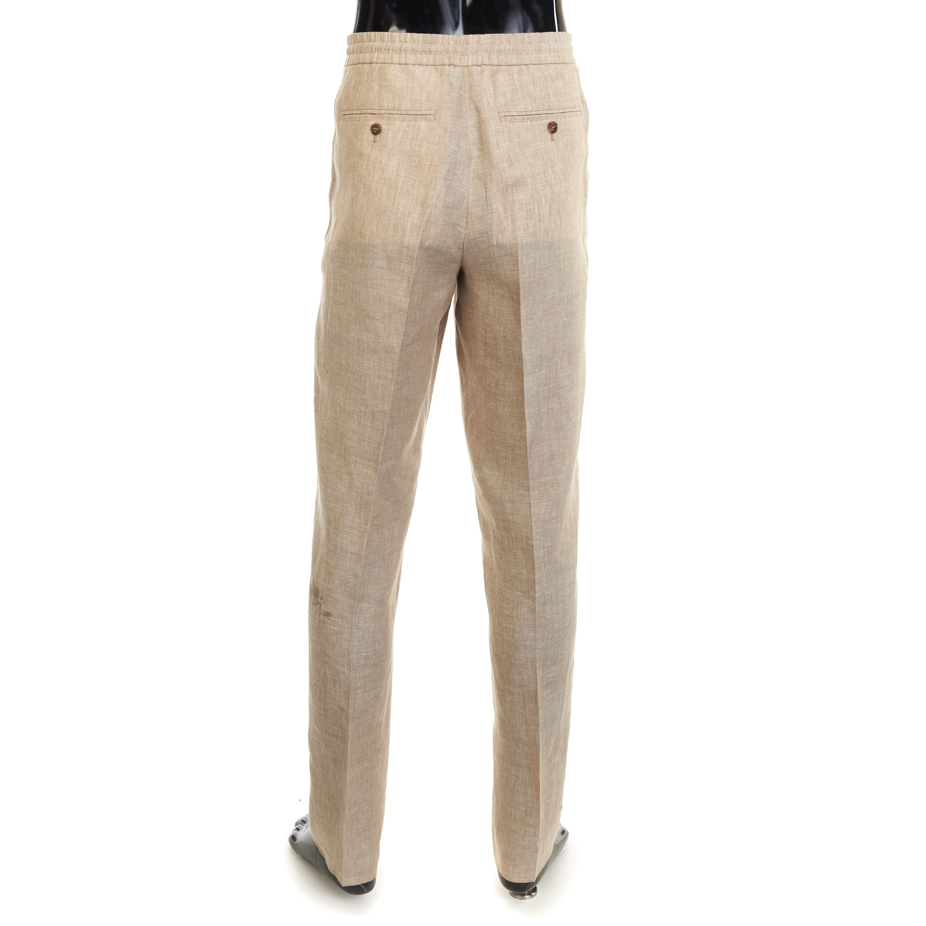 Other Brett Johnson Silk, Wool & Linen Casual Pants Size US 30 / EU 46 - 4 Thumbnail
