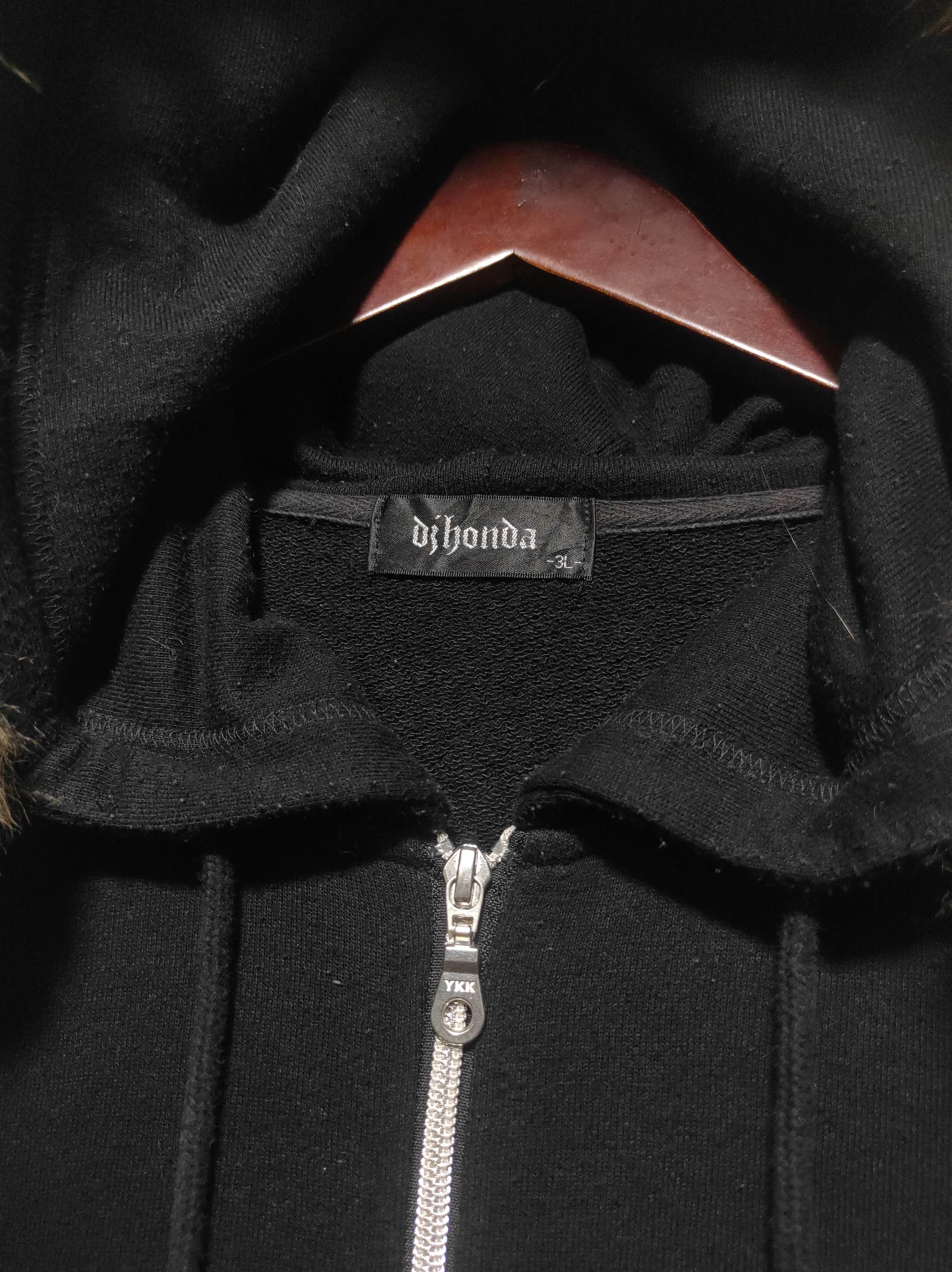 Hysteric Glamour DJ HONDA Zip Fur Hoodie ifsixwasnine lgb style Size US L / EU 52-54 / 3 - 6 Thumbnail