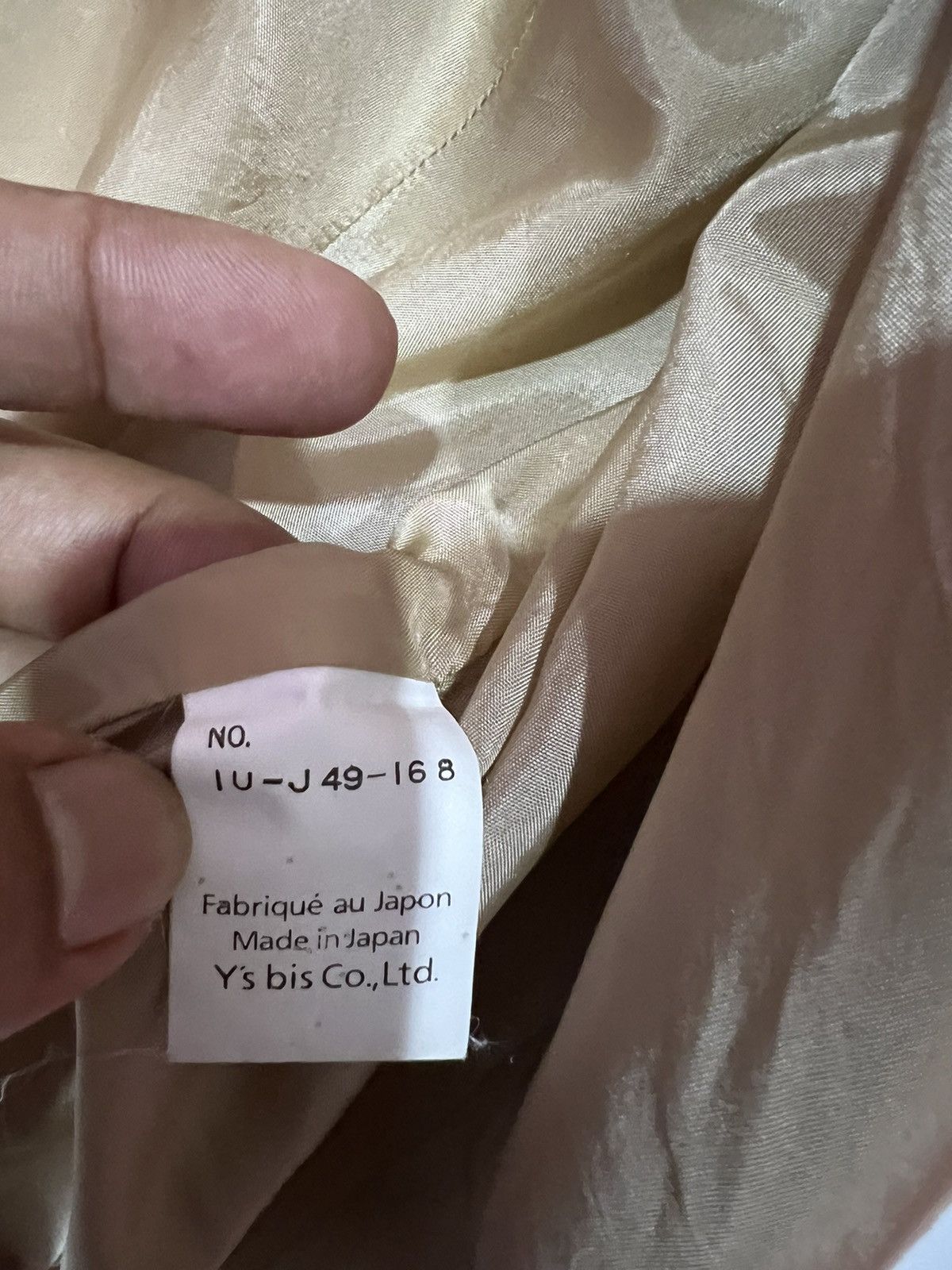 Yohji Yamamoto 🔥 iwish Y's bis by Yohji yamamoto light jacket Size S / US 4 / IT 40 - 9 Thumbnail