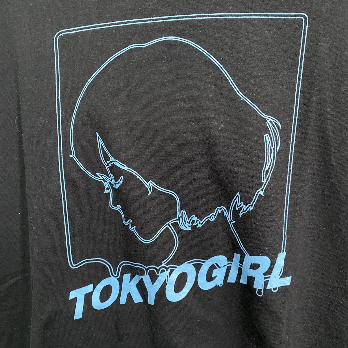 Japanese Brand Vintage Tokyo Girl Anime Graphic Tee Black Light Blue Size US XXL / EU 58 / 5 - 5 Thumbnail