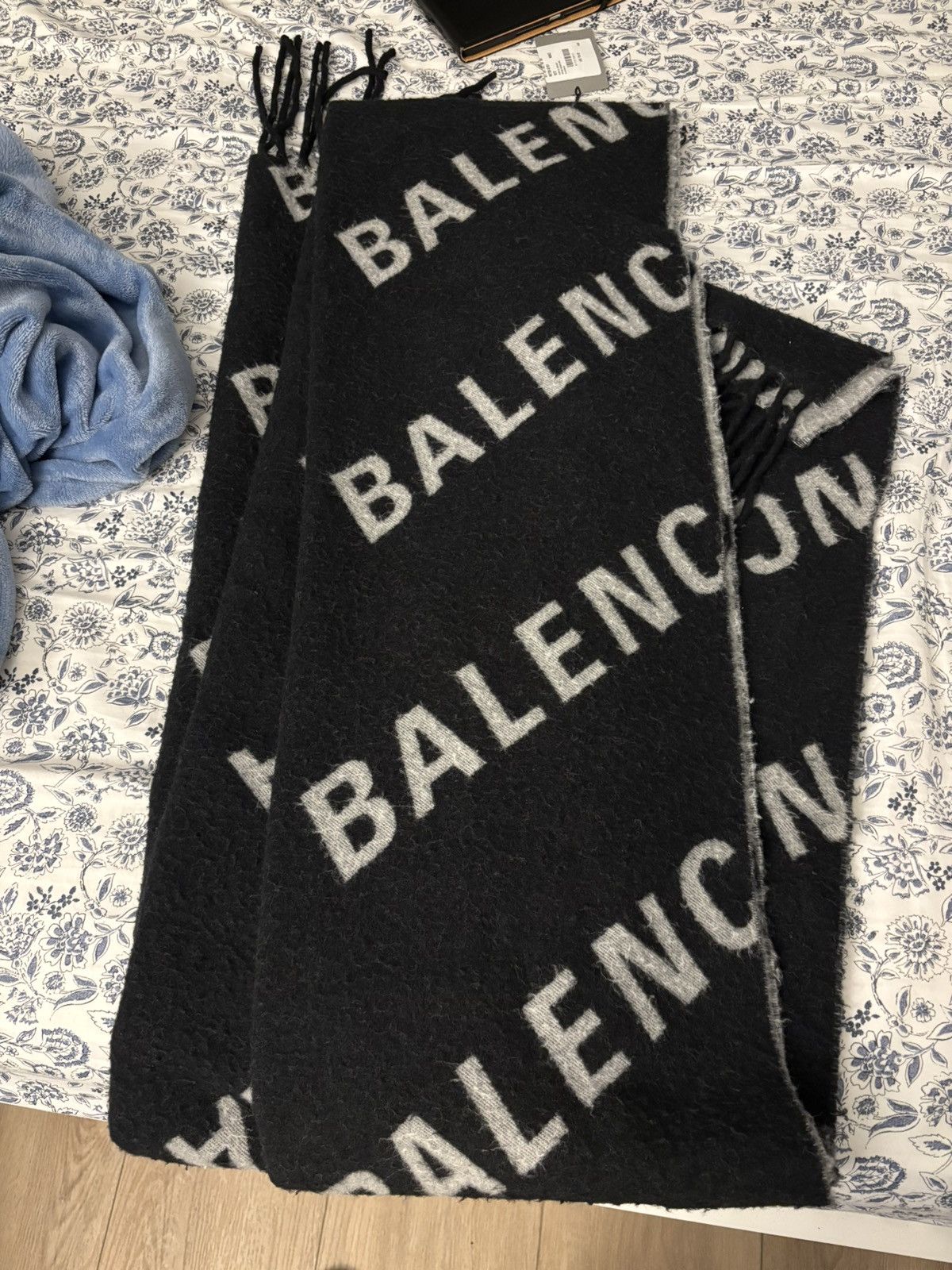 Balenciaga BALENCIAGA SS22 RUNWAY SOCCER HOOD SCARF SZ:M