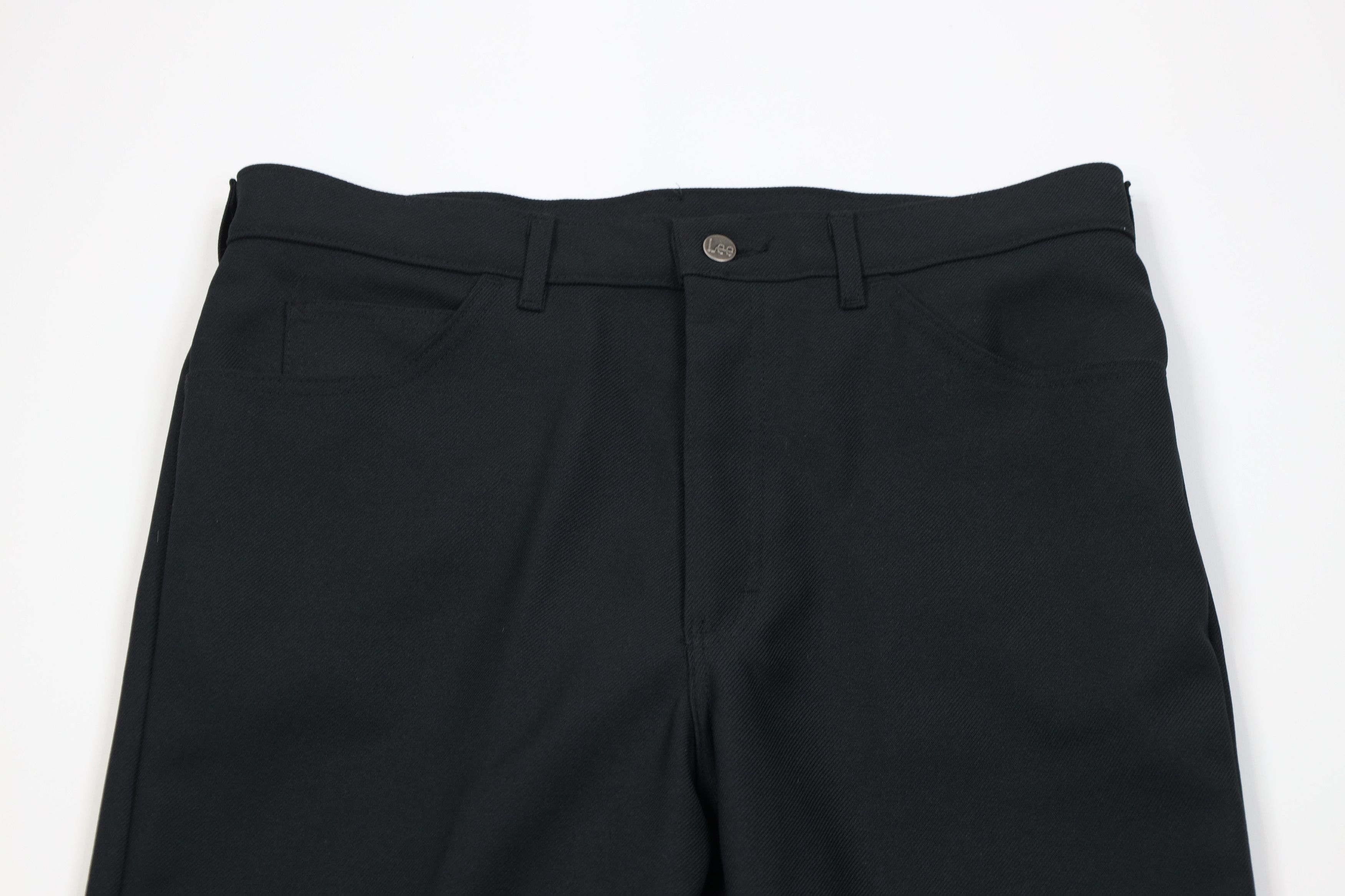 Lee Vintage 90s Lee Western Flared Wide Leg Chino Pants Black Size US 36 / EU 52 - 2 Thumbnail