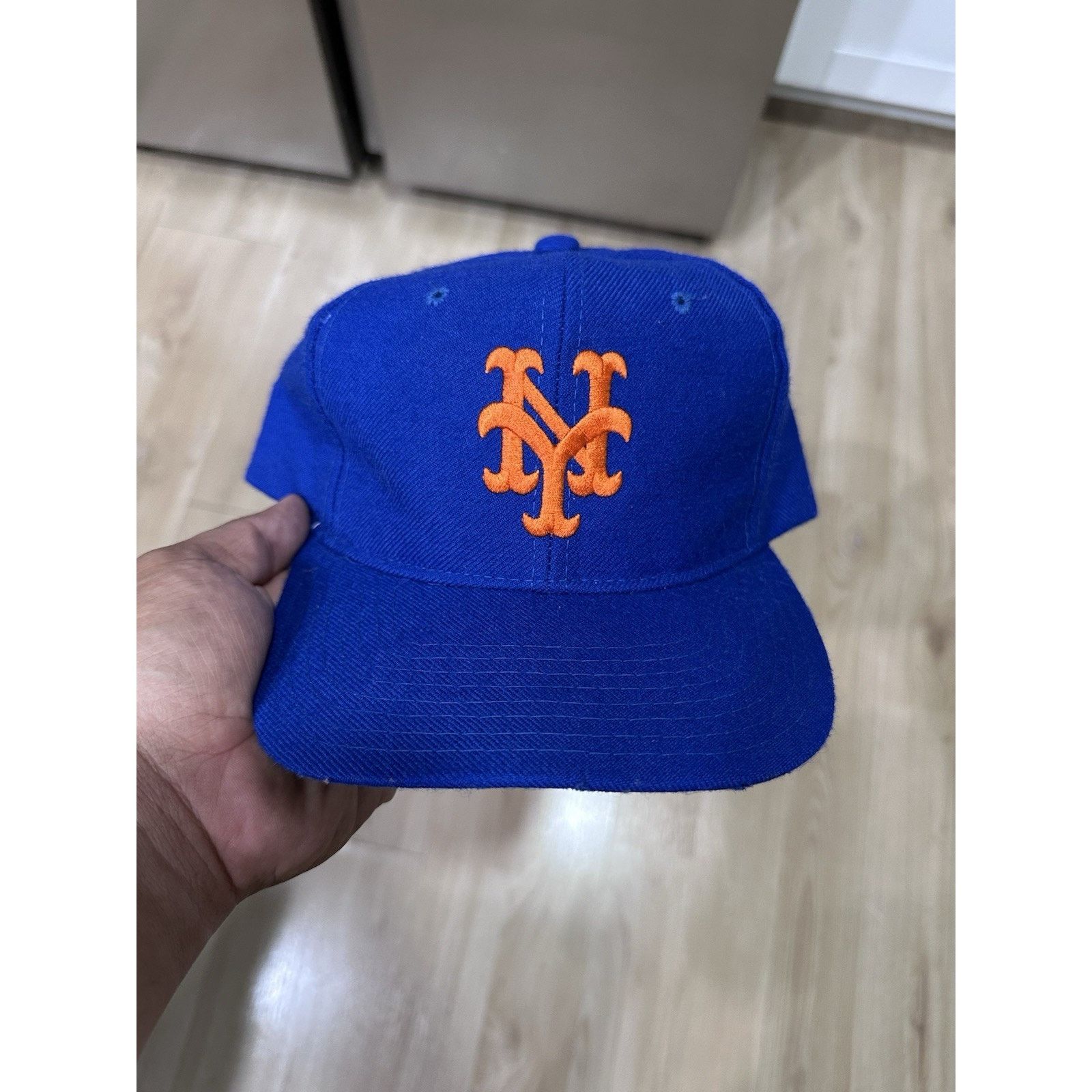Starter Vintage Starter New York Mets Plain Logo MLB Hat Wool Size ONE SIZE - 1 Thumbnail