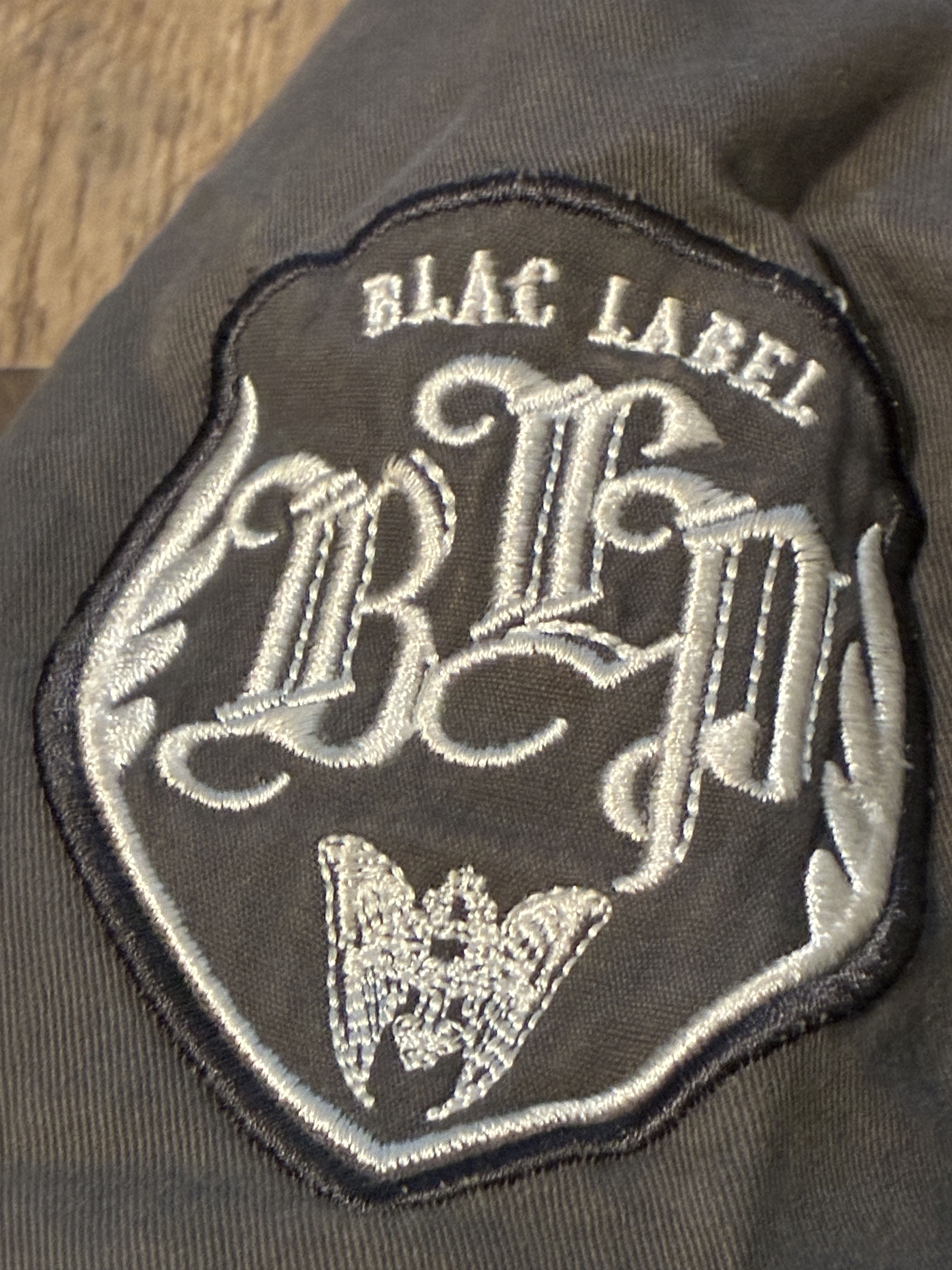 Black Label Blac Label 68 Jacket Coat Zip Pockets & Patches XL READ Size US XL / EU 56 / 4 - 3 Thumbnail