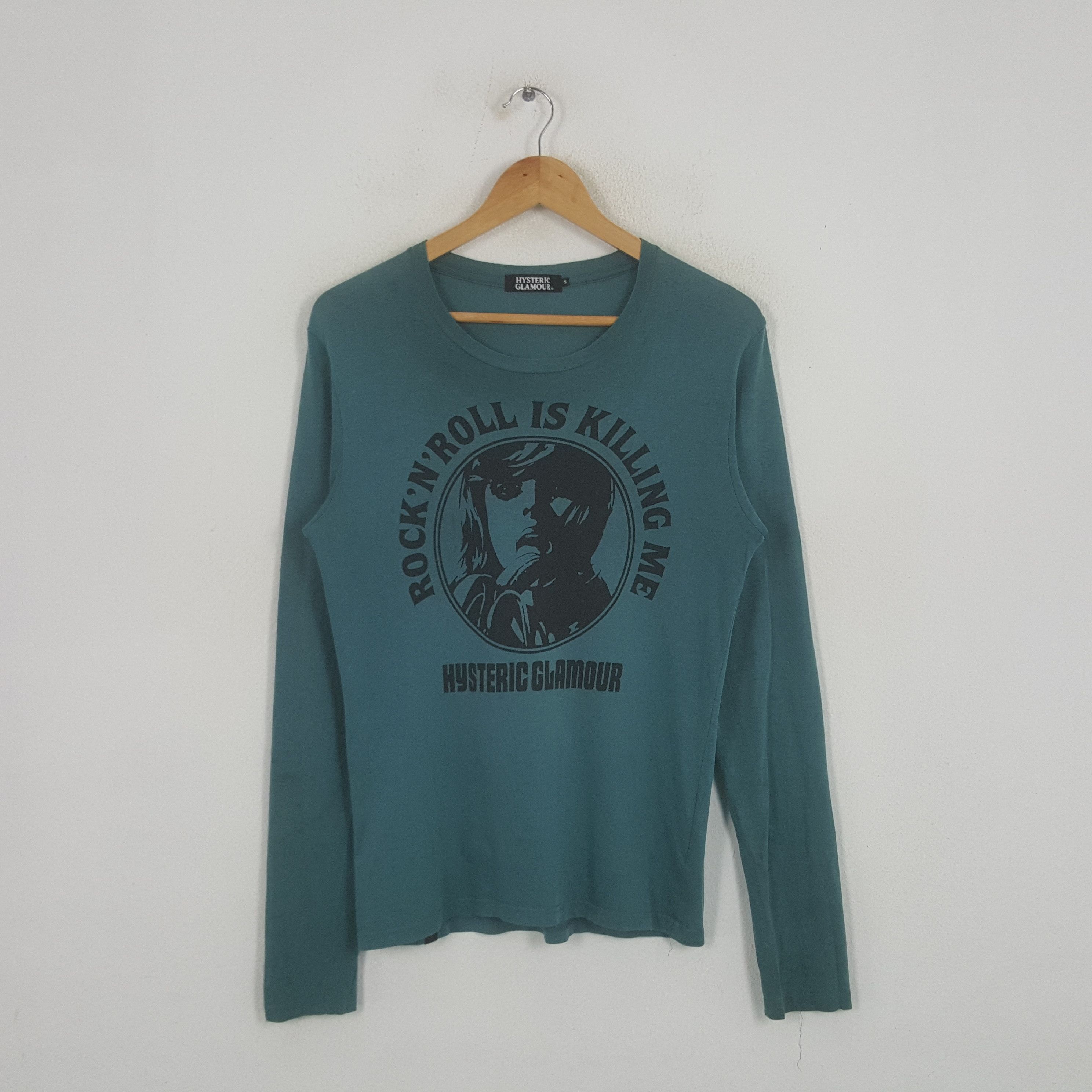 Hysteric Glamour × Japanese Brand × Vintage Vintage Hysteric Glamour Japanese Brand Long Sleeve Tshirt Size US S / EU 44-46 / 1 - 1 Thumbnail