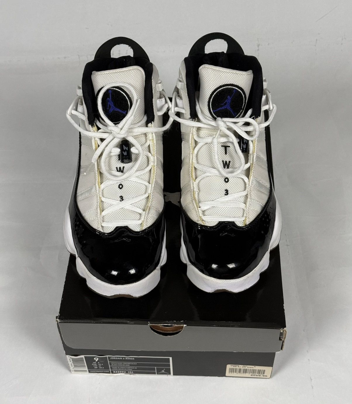 Jordan Brand × Nike Jordan 6 Rings ‘Concord’ Size US 9 / EU 42 - 11 Thumbnail