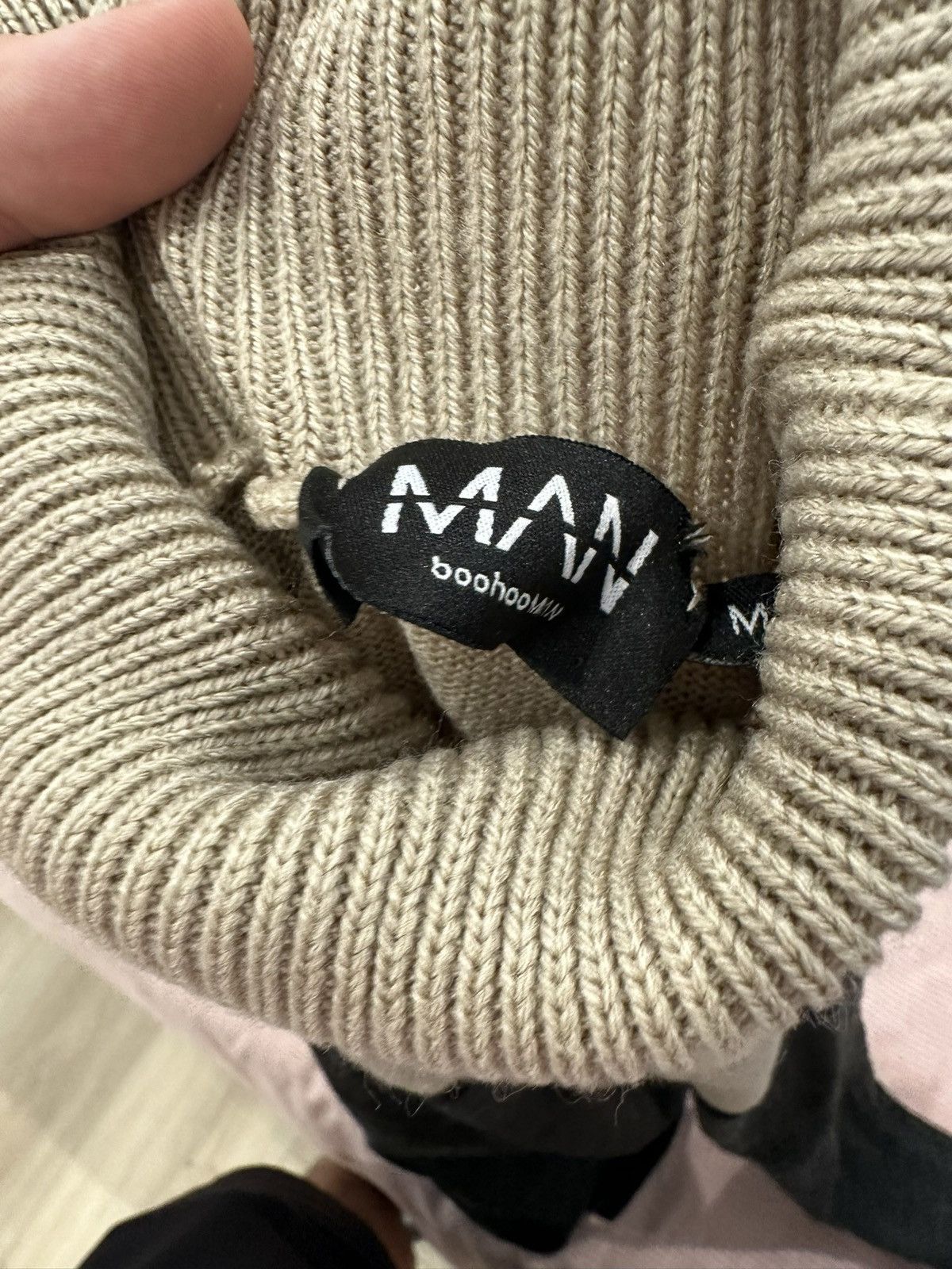 Boohoo × Vintage Two Tone Turtleneck Size US M / EU 48-50 / 2 - 2 Thumbnail