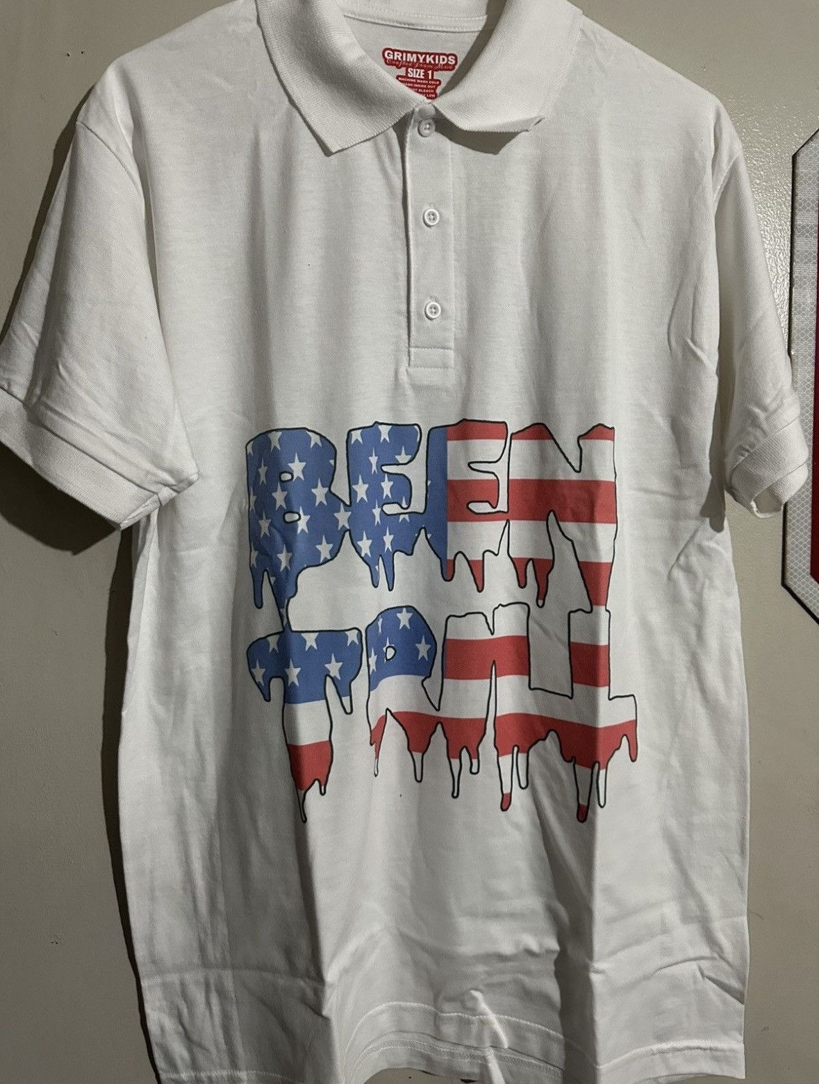 Grimykids Grimykids “Been Trill” Polo Size US M / EU 48-50 / 2 - 1 Thumbnail