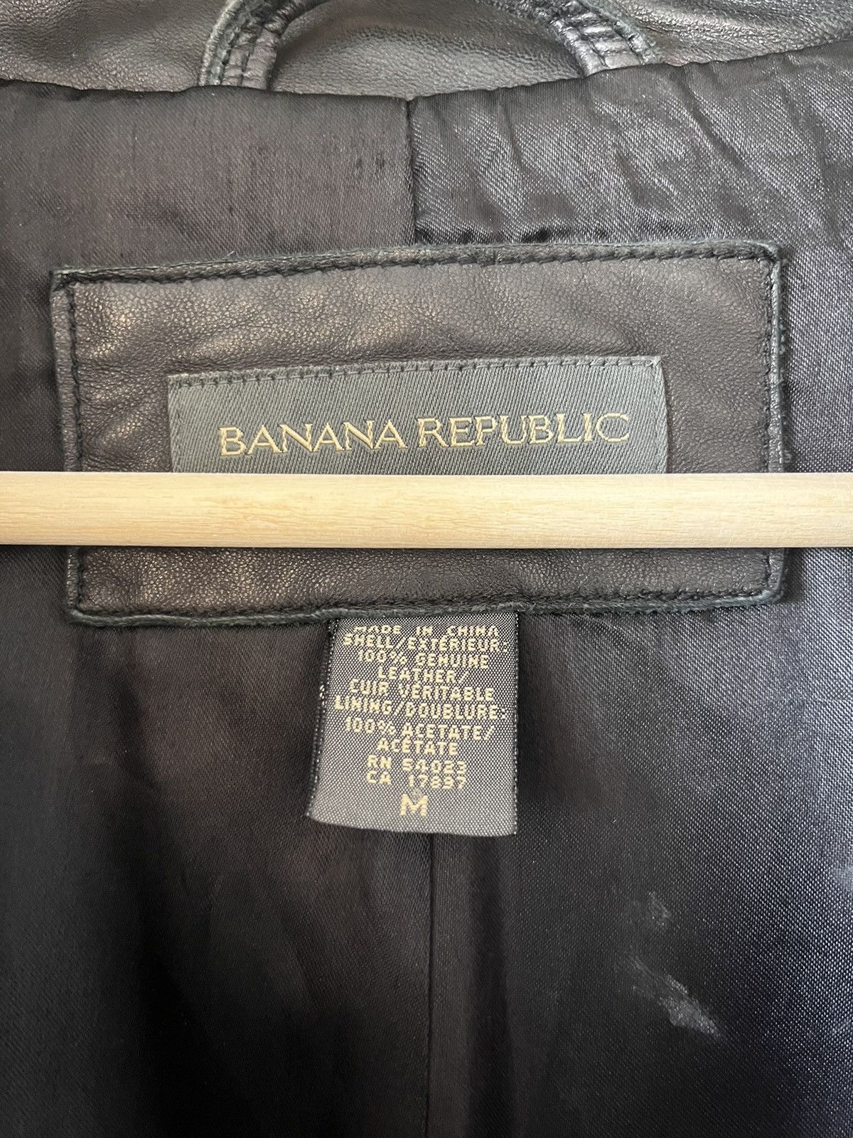 Banana Republic × Vintage 80’s Banana republic leather jacket Size US M / EU 48-50 / 2 - 4 Thumbnail