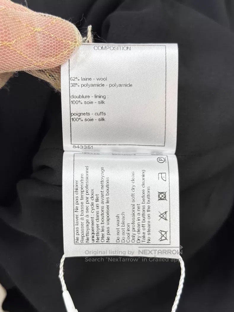 Chanel Chanel Tweed woven long-sleeved jacket Size S / US 4 / IT 40 - 7 Thumbnail