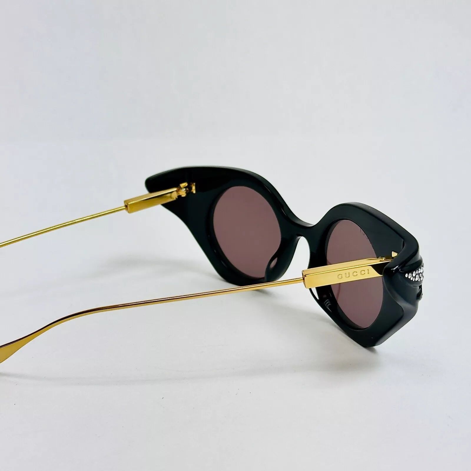 Gucci GUCCI HOLLYWOOD FOREVER 1327 Black Gg1327S Sunglasses 001 Size ONE SIZE - 8 Thumbnail
