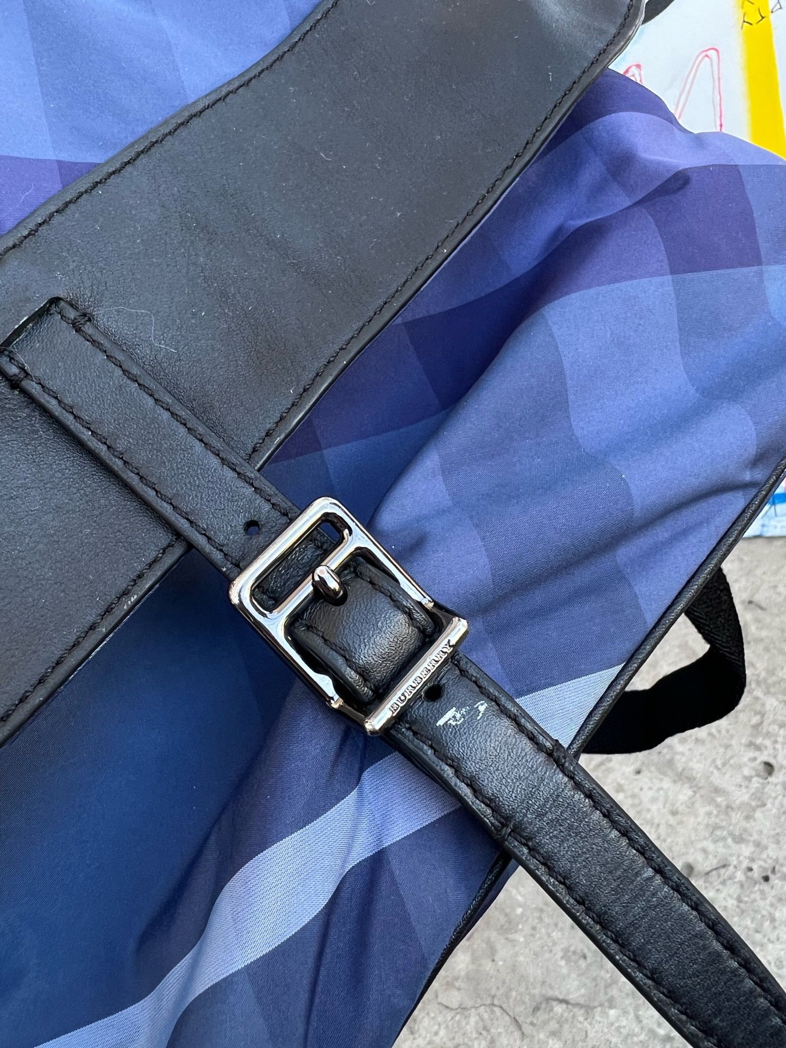 Burberry × Vintage Authentic Burberry Nova Check Backpack Size ONE SIZE - 12 Thumbnail