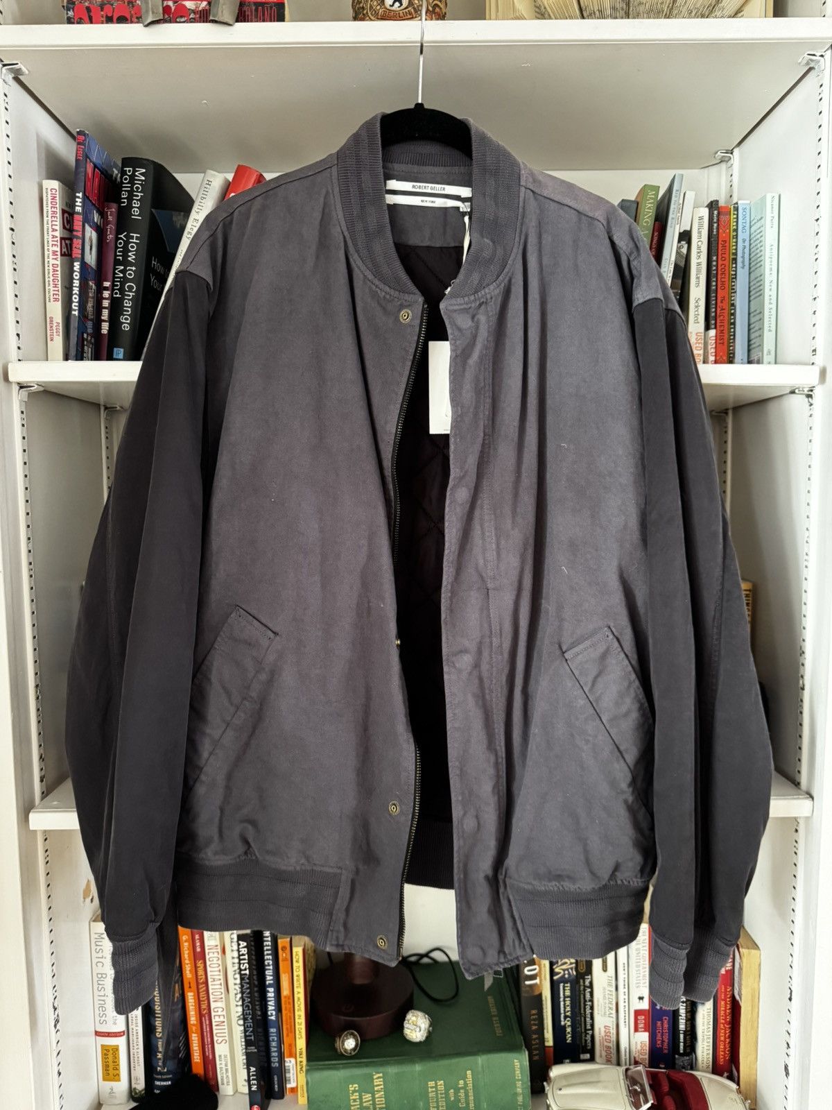 Robert Geller Robert Geller Belted Cotton Bomber Size US L / EU 52-54 / 3 - 1 Thumbnail