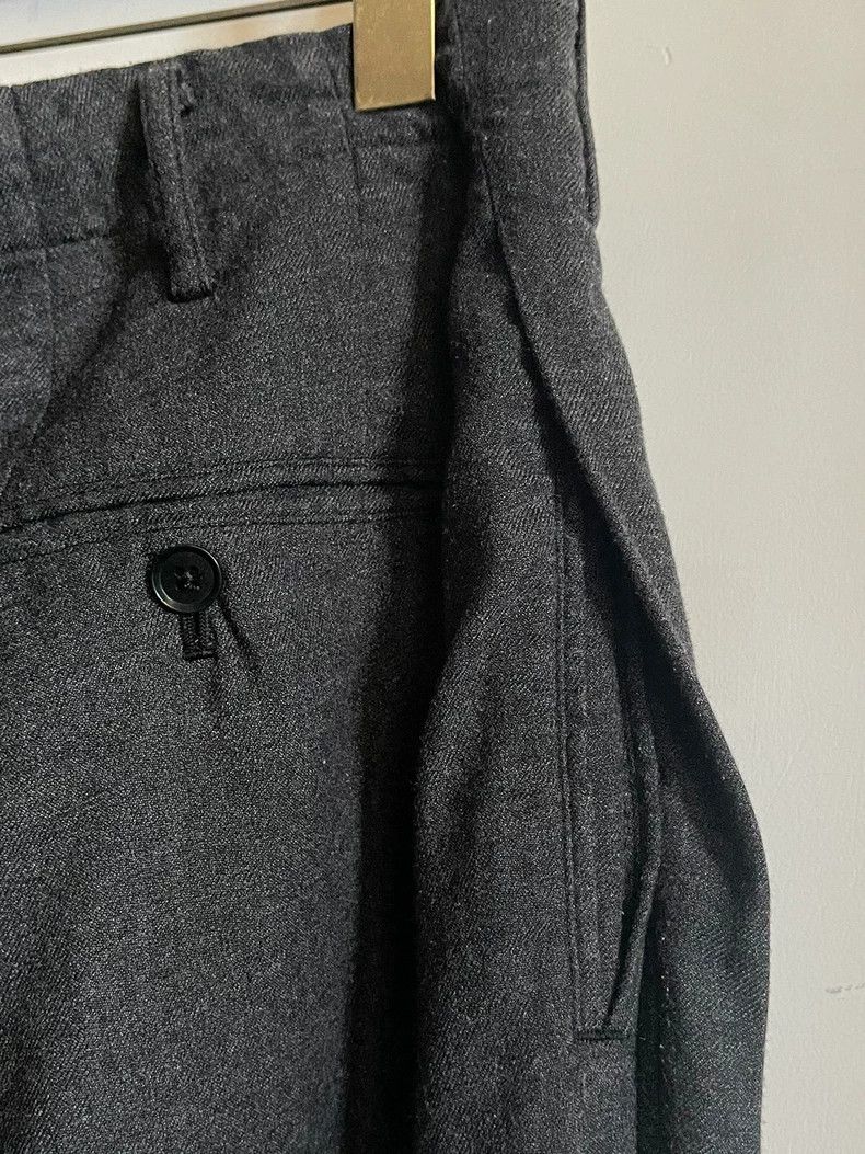 Yohji Yamamoto Yohji Yamamoto size 3 Dark grey trousers with concealed po Size US 30 / EU 46 - 2 Thumbnail