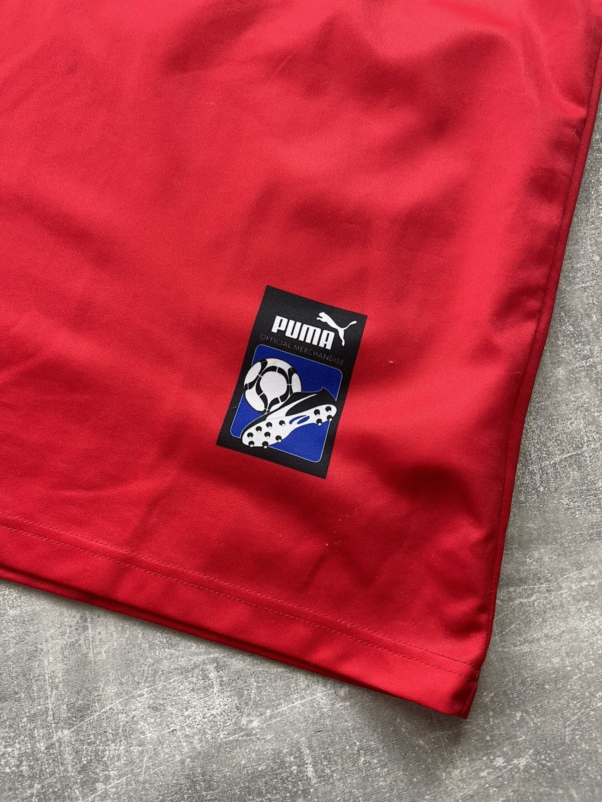 Puma Czech Republic Puma Football Shirt 00s Euro Soccer Jersey Size US XL / EU 56 / 4 - 5 Thumbnail