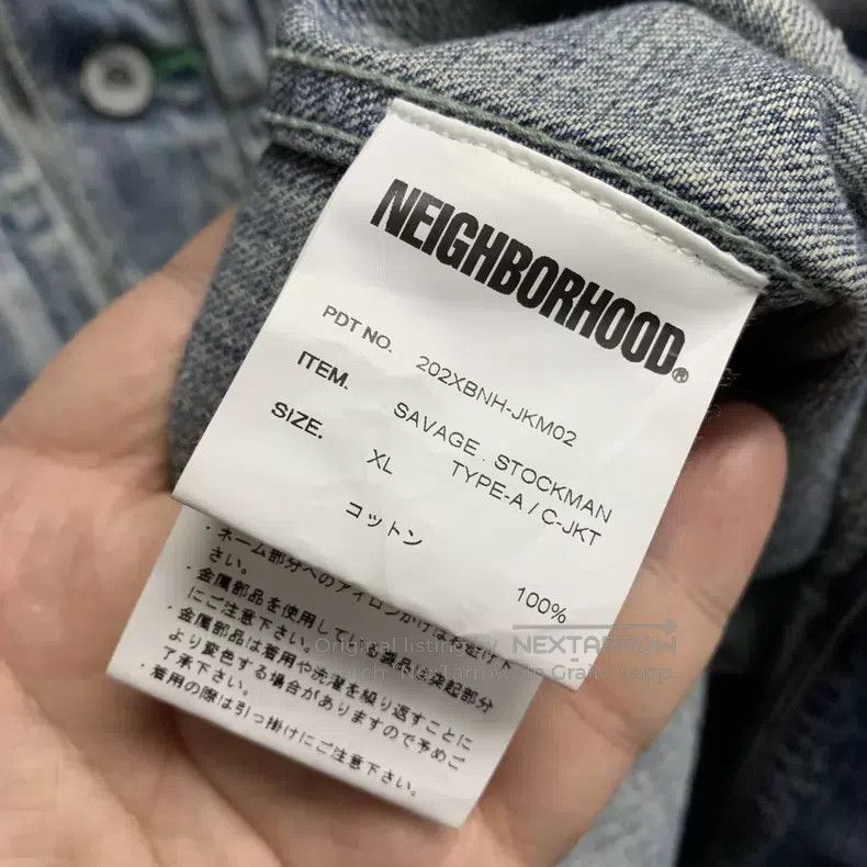 Neighborhood Neighborhood Washed Denim Jacket Size US XL / EU 56 / 4 - 3 Thumbnail