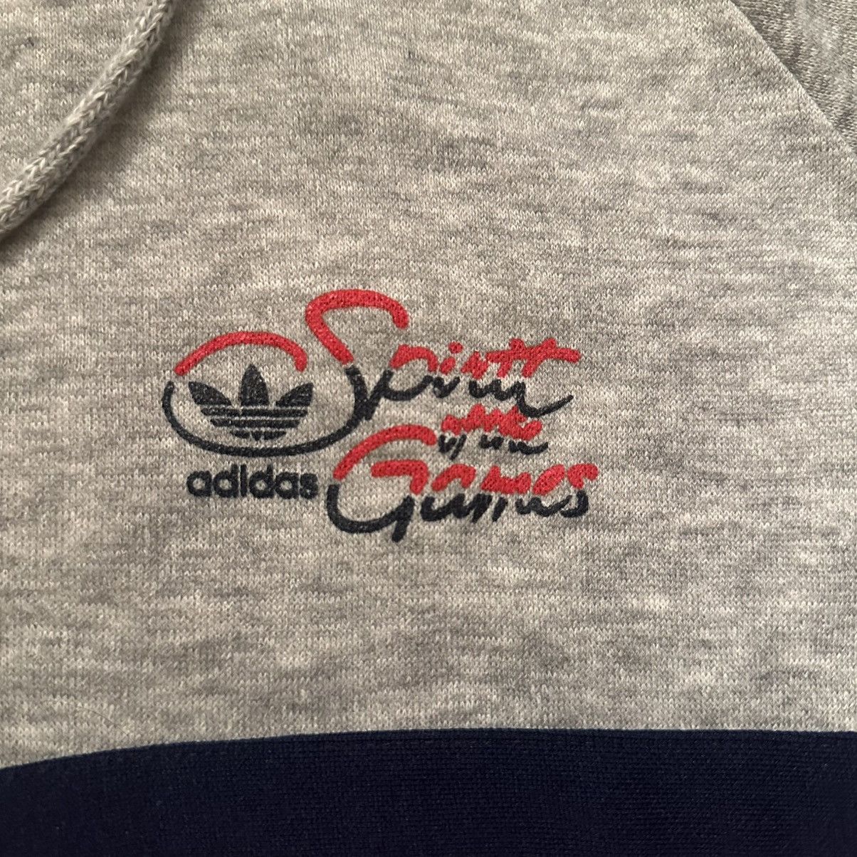 Adidas × USA Olympics × Vintage VTG 1984 Adidas Spirit of the Games Summer Olympics Hoodie Size US M / EU 48-50 / 2 - 6 Thumbnail