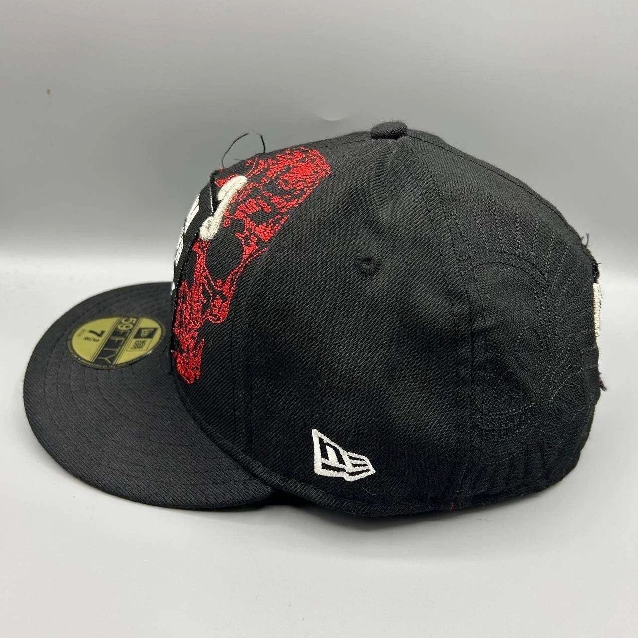 New Era DCMA Hat Men 7 3/8 Black Good Charlotte Fitted Cap Wool Size ONE SIZE - 7 Thumbnail