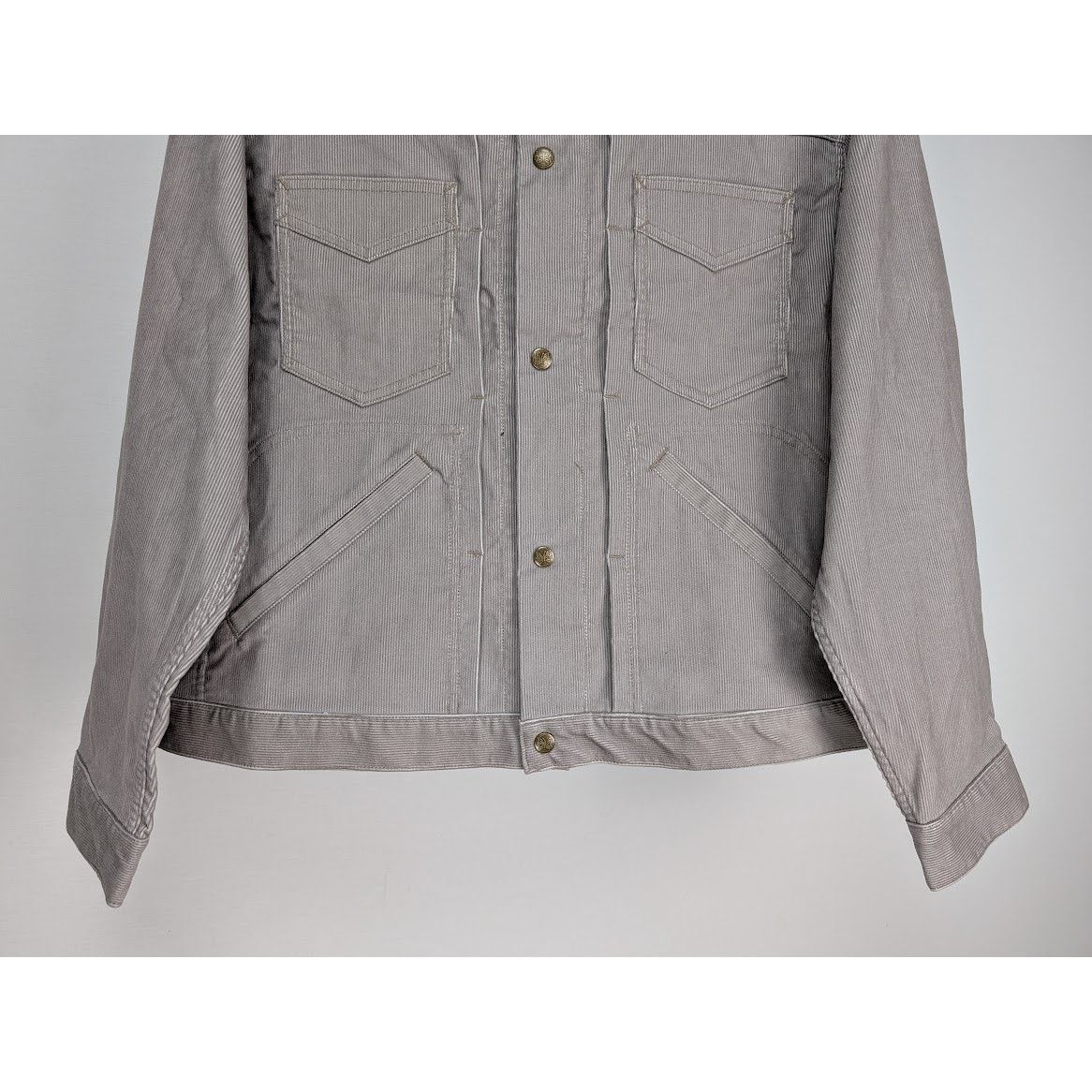 Needles o1rshd1 Needles Corduroy Penny Jacket in Grey Size US XL / EU 56 / 4 - 9 Thumbnail