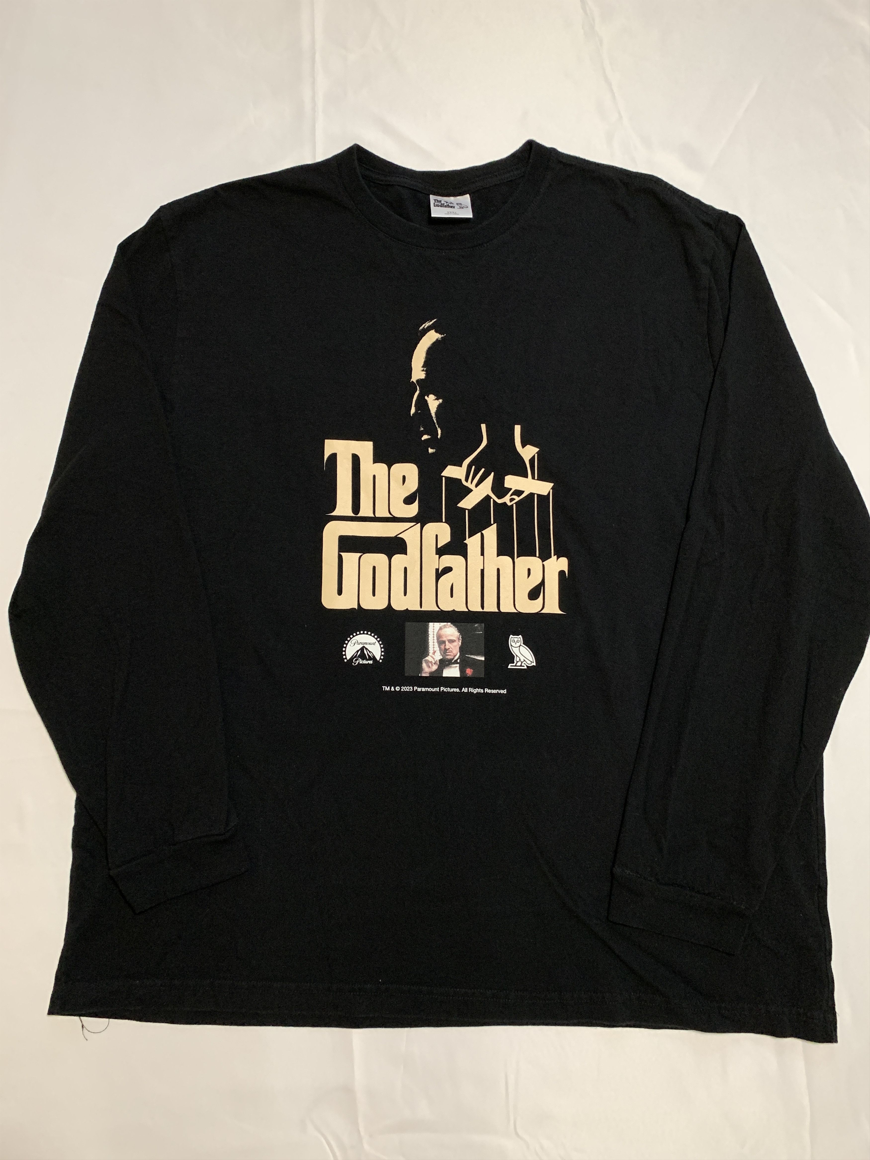 Drake OVO x The Godfather Poster Longsleeve T-Shirt XXXL Size US XXL / EU 58 / 5 - 2 Thumbnail