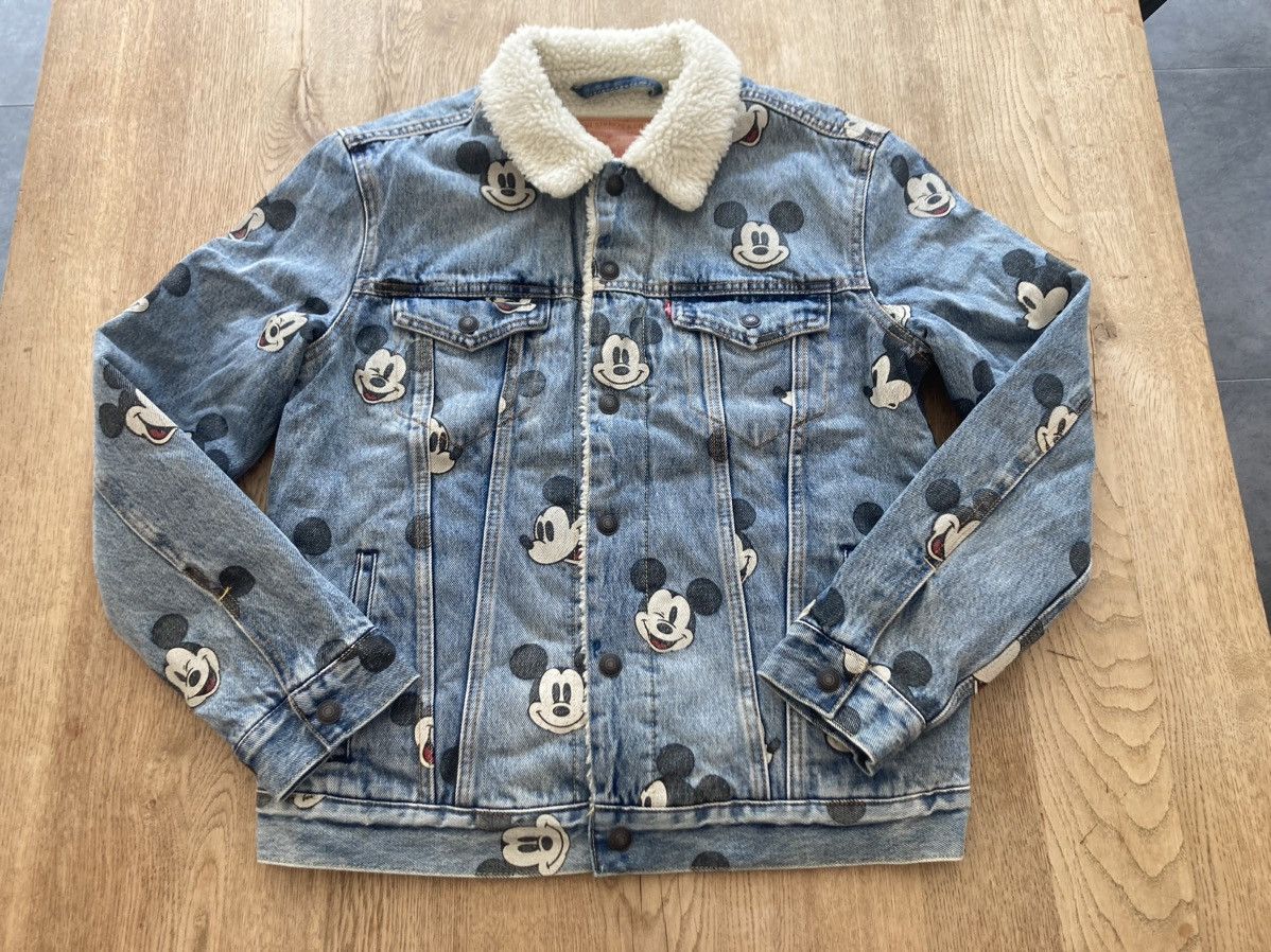 Mickey Mouse denim jacket and jeans set