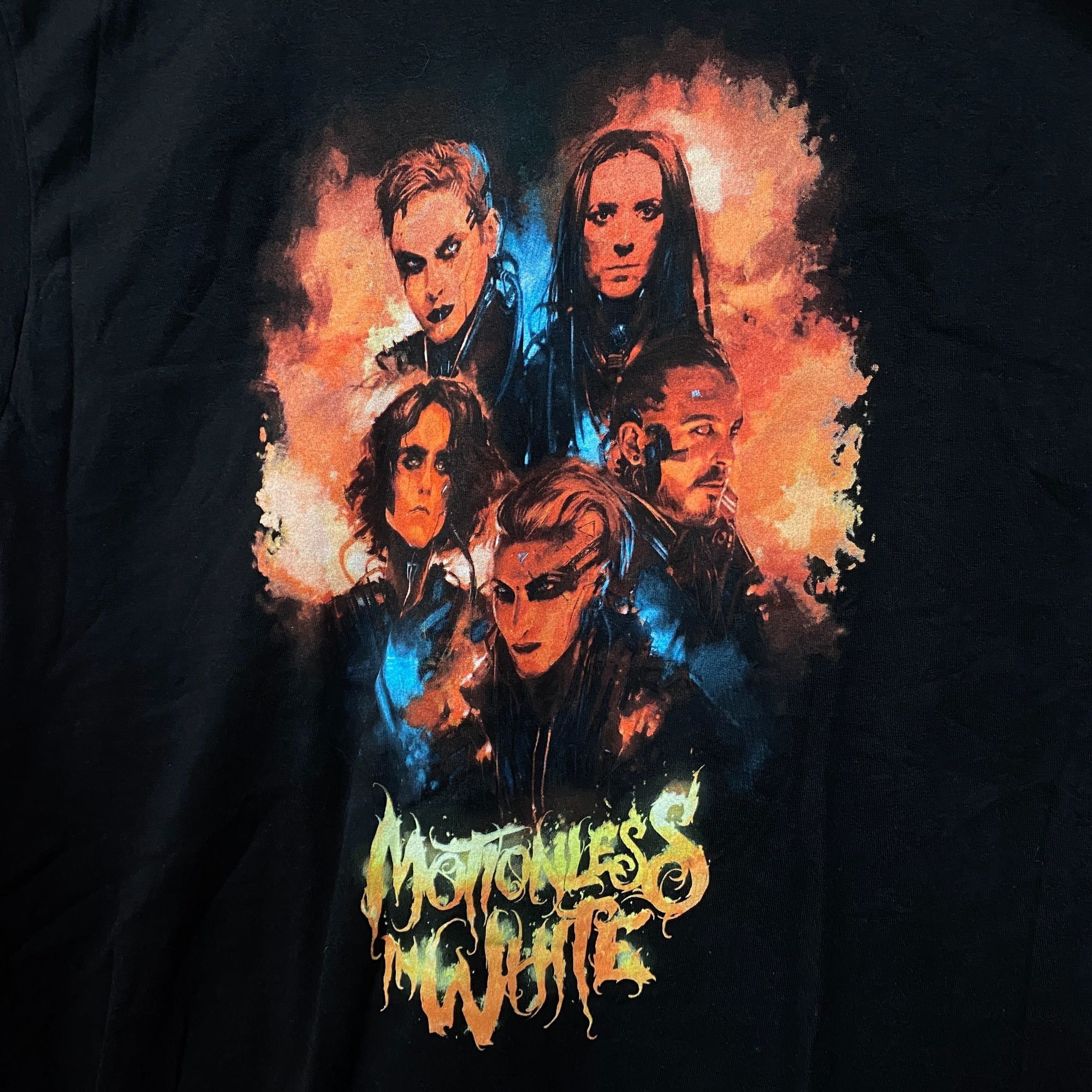 Band Tees Motionless in White Watercolor Portrait T-shirt size extra l Size US XL / EU 56 / 4 - 2 Thumbnail