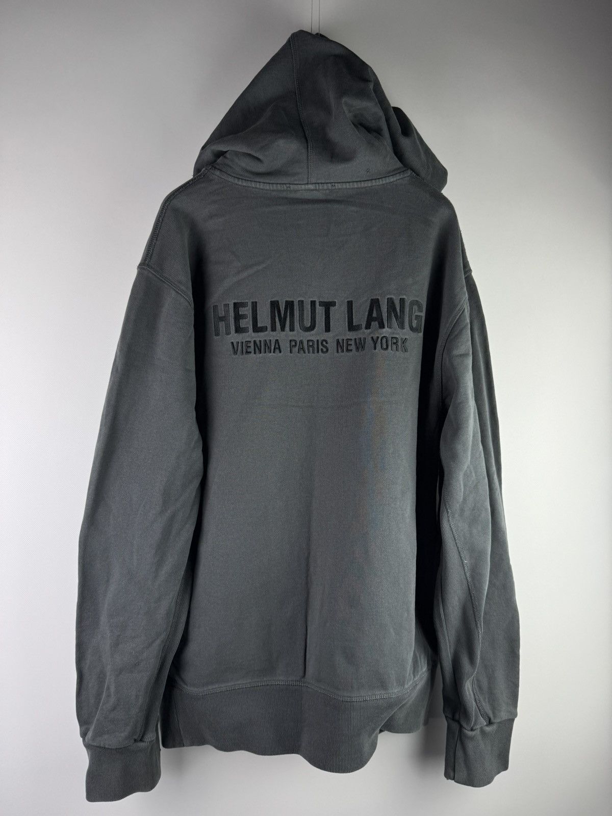 Helmut Lang Helmut Lang Blue Striped “Standard Bars” Hoodie Size US XL / EU 56 / 4 - 4 Thumbnail