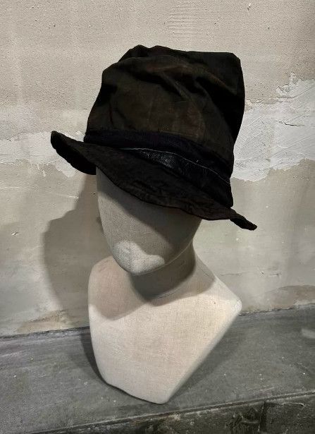 14th Addiction 14th Addiction Early Patchwork Leather Hat Size ONE SIZE - 1 Thumbnail