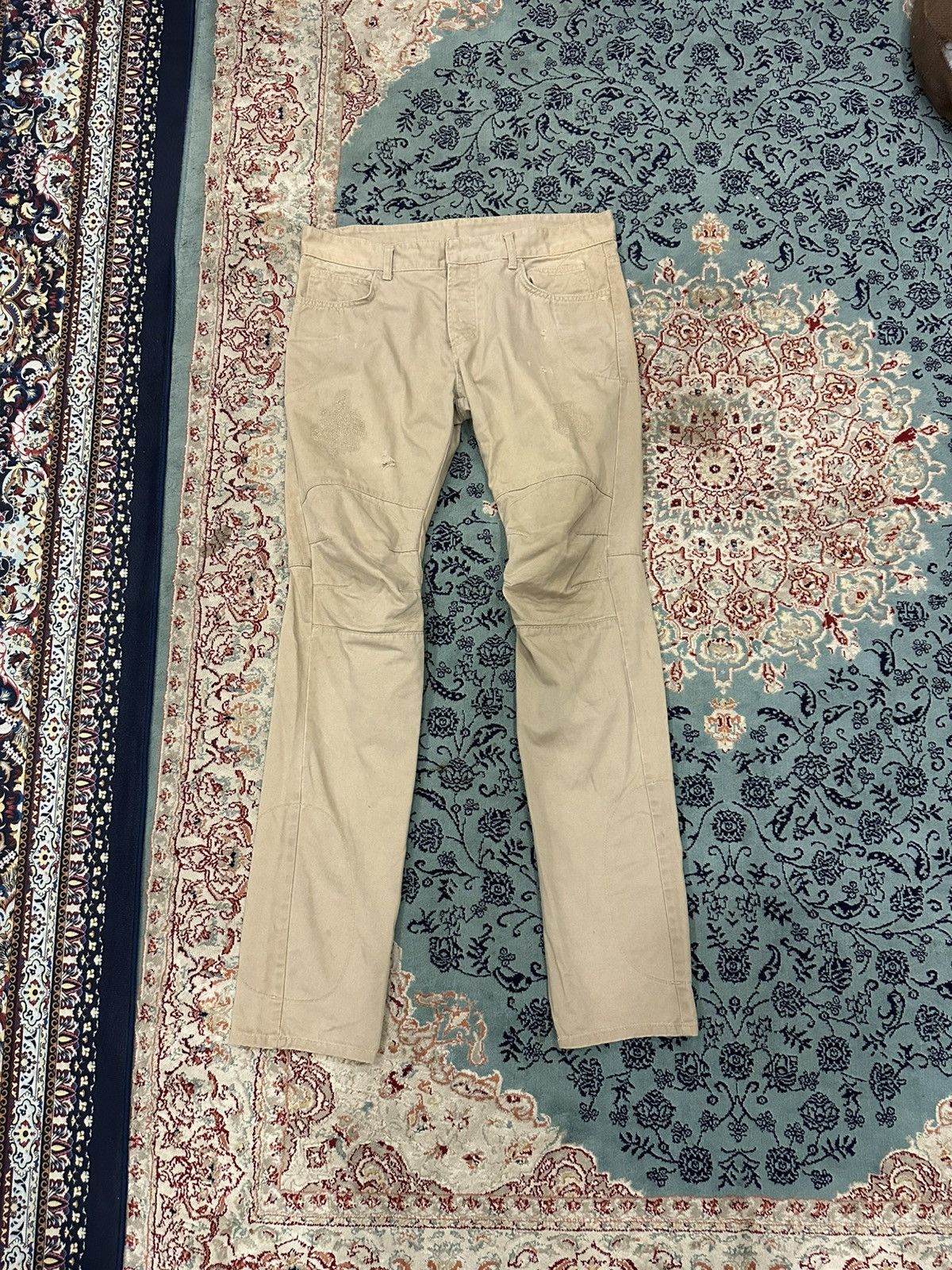 Balmain Balmain Paris Decarnin Sashiko Pants 2010 Size US 34 / EU 50 - 1 Thumbnail