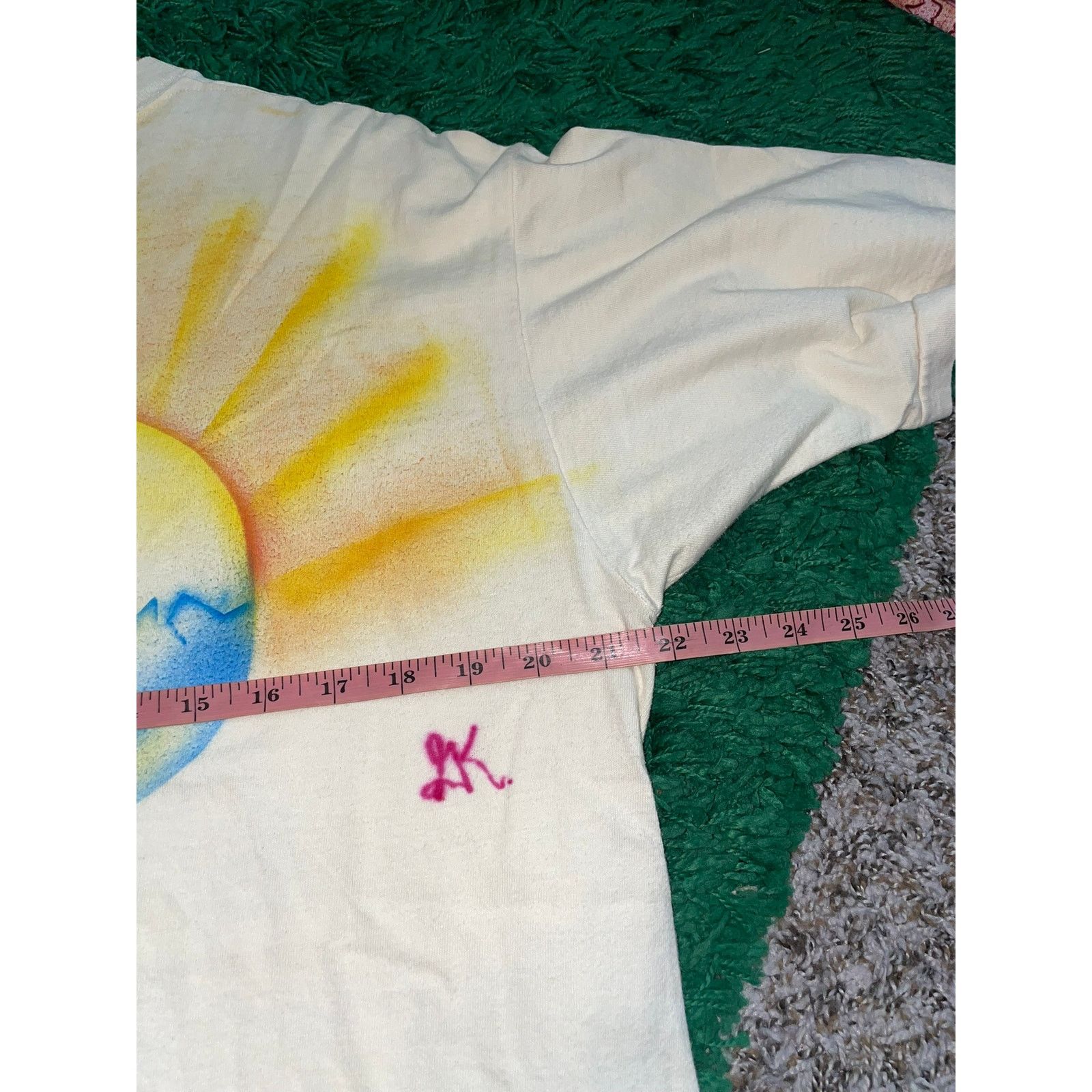 Vintage Vintage Sunshine Mountain Shirt The Treasury Art Tee 70s XL Size US XL / EU 56 / 4 - 9 Thumbnail