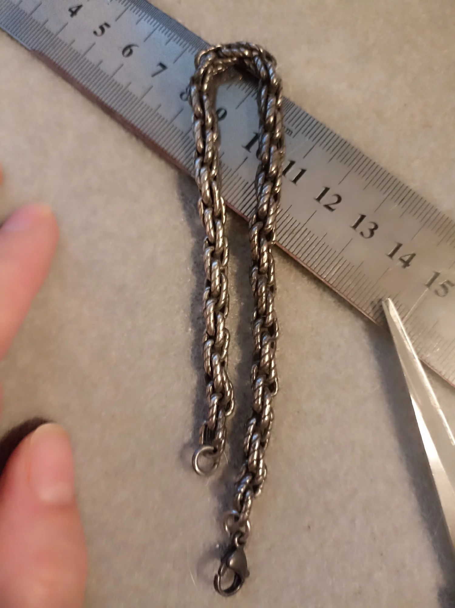 Other Punk Rock Cuban Link Chain Bracelet Bangles Gift For Him Size ONE SIZE - 1 Thumbnail