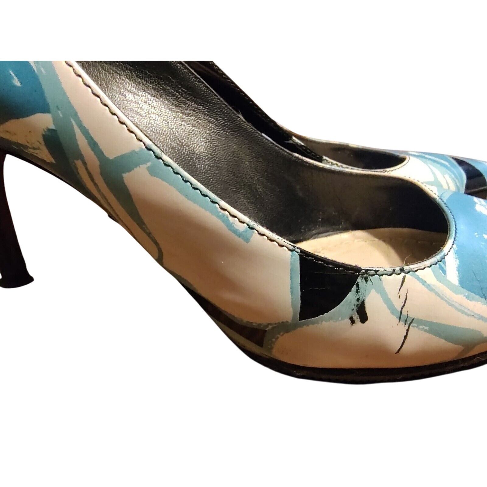 Dior CHRISTIAN DIOR Patent leather Pumps Heels Size 36.5 Size US 6.5 / IT 36.5 - 2 Thumbnail