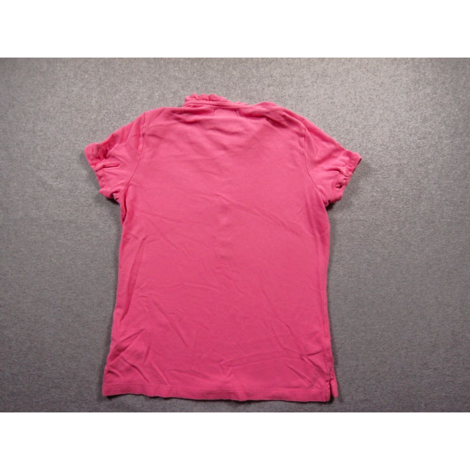 RLX Ralph Lauren Polo Jeans Ralph Lauren Shirt Womens Medium Pink Short Sleeve Ruffle Ladies Size M / US 6-8 / IT 42-44 - 6 Thumbnail