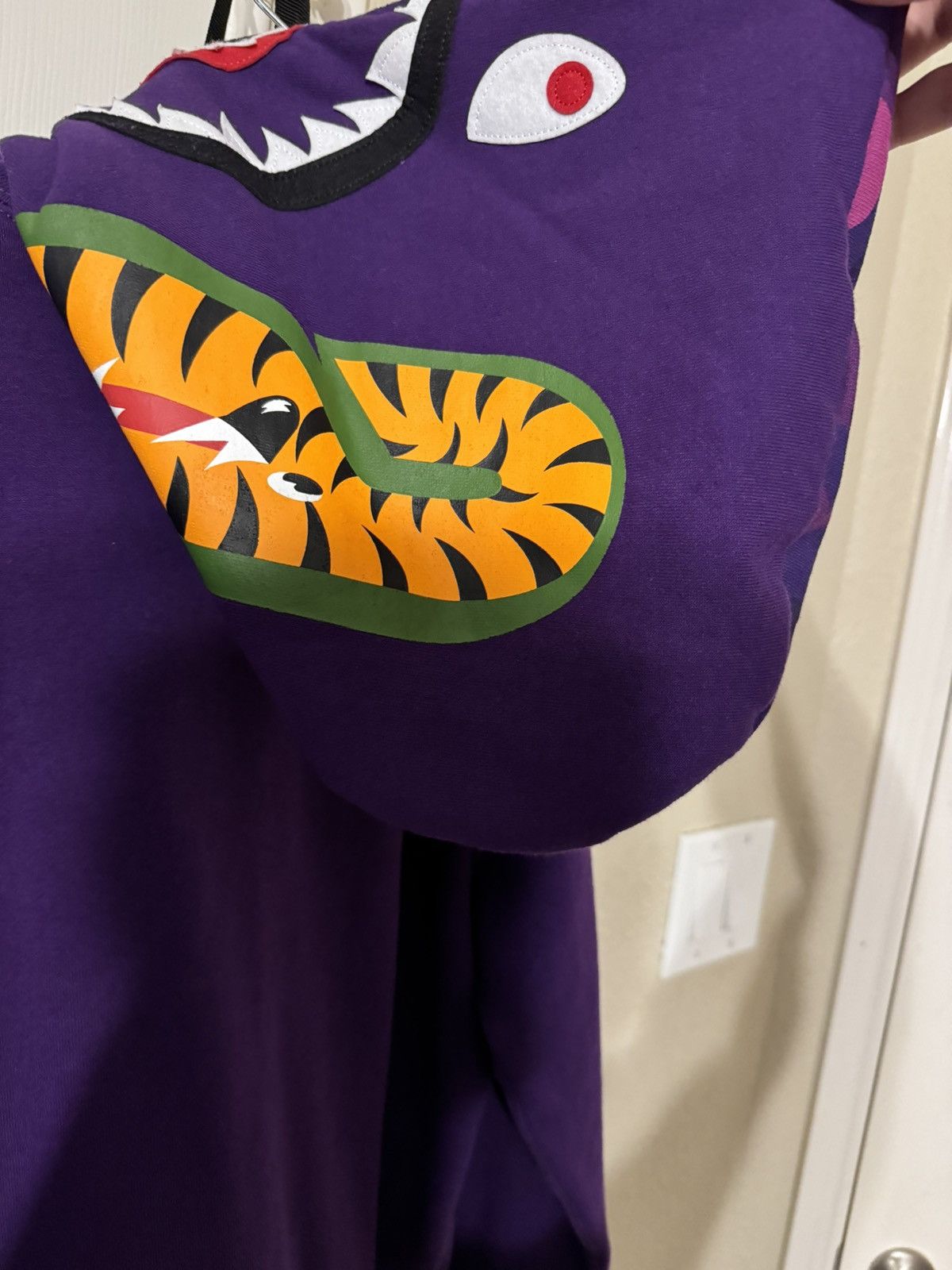 Bape Color Camo Shark Full Zip Hoodie Size US L / EU 52-54 / 3 - 3 Thumbnail