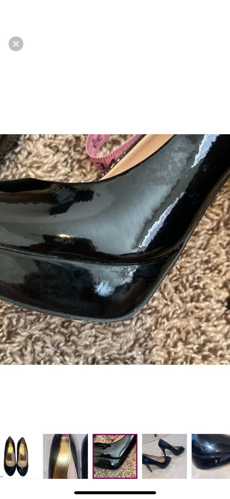 Ted Baker Ted baker black svana 5 pumps size 3.5 Size US 6 / IT 36 - 2 Thumbnail
