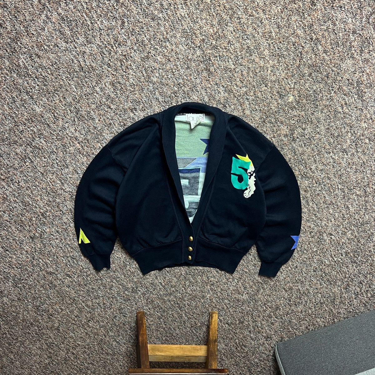 Designer × Vintage Vintage Designer Cardigan Sweater Laurel 90s Size M / US 6-8 / IT 42-44 - 1 Thumbnail