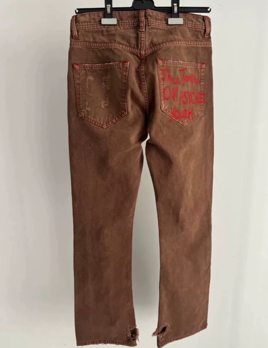 Enfants Riches Deprimes Enfants Riches Deprimes erd 23 New mbroidered Red Line Jeans Size US 30 / EU 46 - 2 Thumbnail