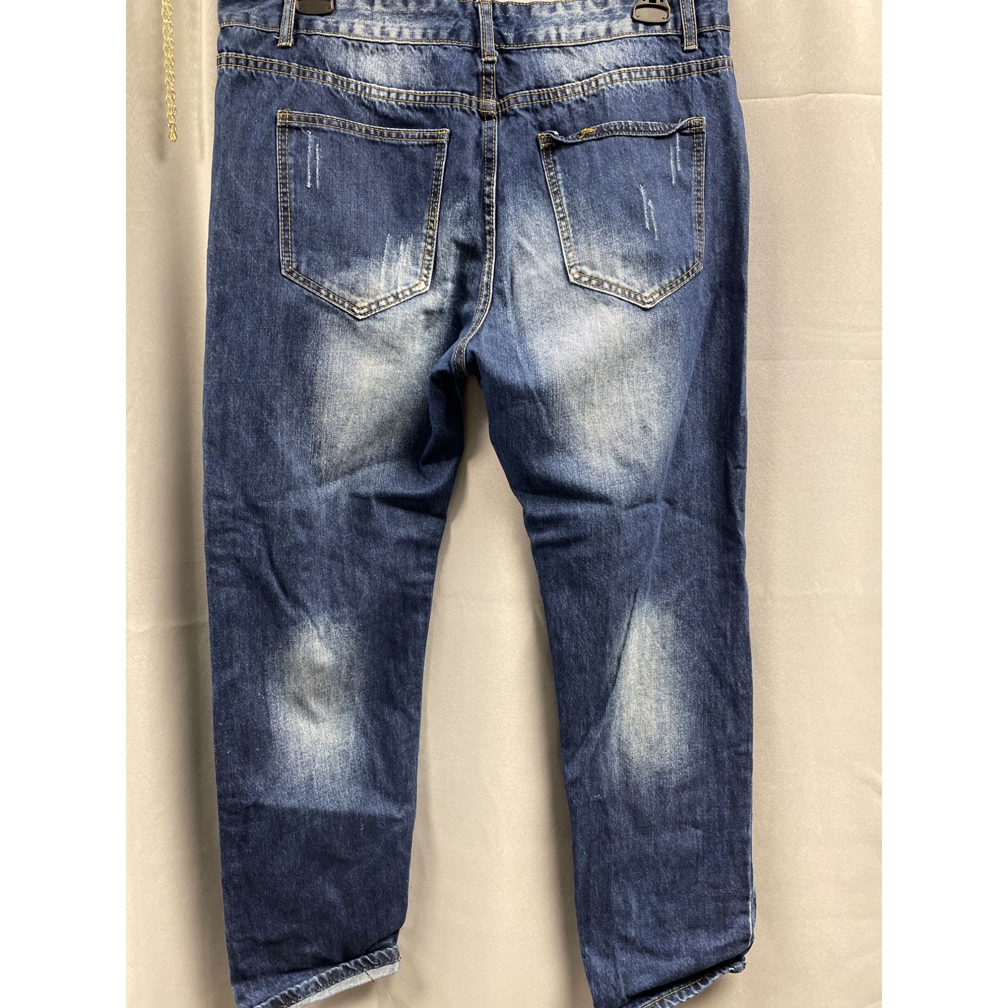 Other Men's Blue Jeans Straight ripped/ Be cool be nice Size 38 x Size US 38 / EU 54 - 3 Thumbnail