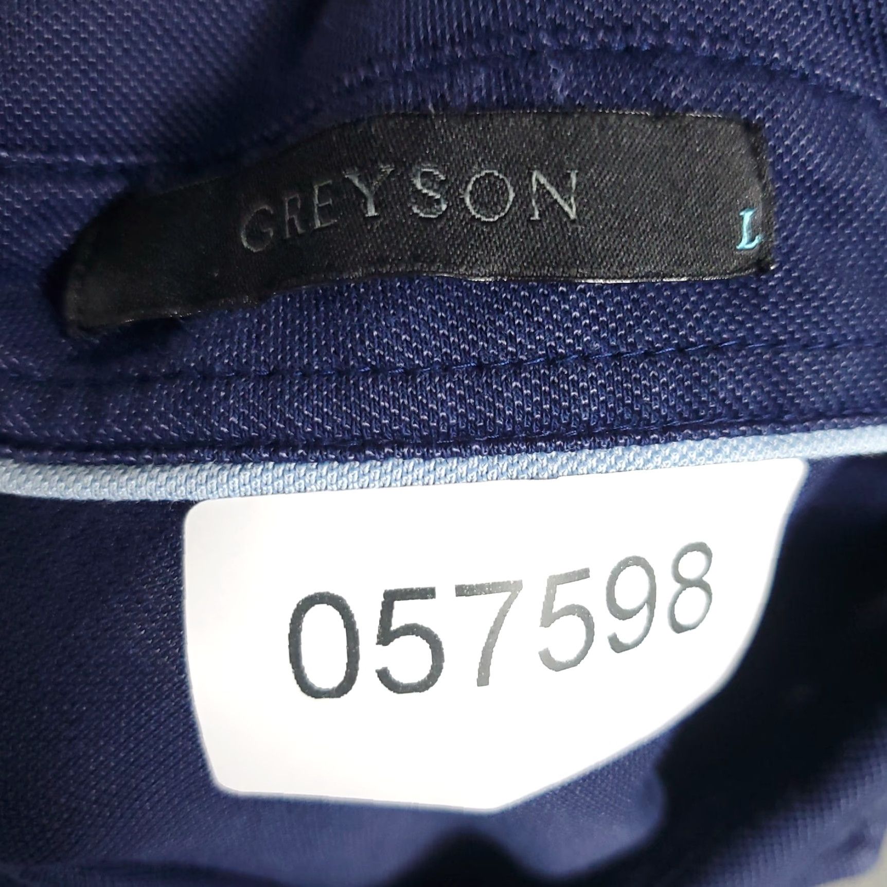 Vintage Greyson Polo Shirt Mens L Blue Wolf Golf Casual Short Sleeve Polo Size US L / EU 52-54 / 3 - 7 Thumbnail