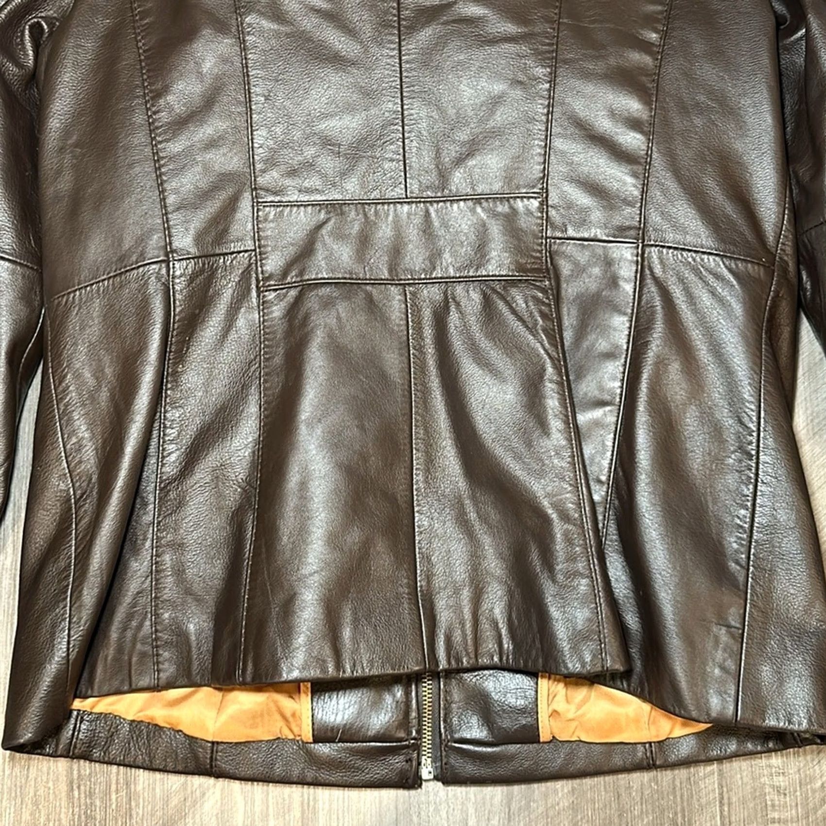 Vintage VINTAGE Wilson’s Leather Bomber Jacket Brown Leather Thinsulate Insulation Womens Large Jacket Size L / US 10 / IT 46 - 4 Thumbnail