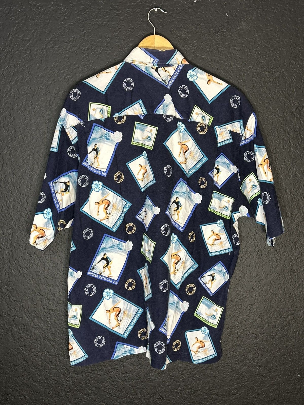 Vintage Vintage 90s Surfing Hawaiian Shirt Size US L / EU 52-54 / 3 - 8 Thumbnail