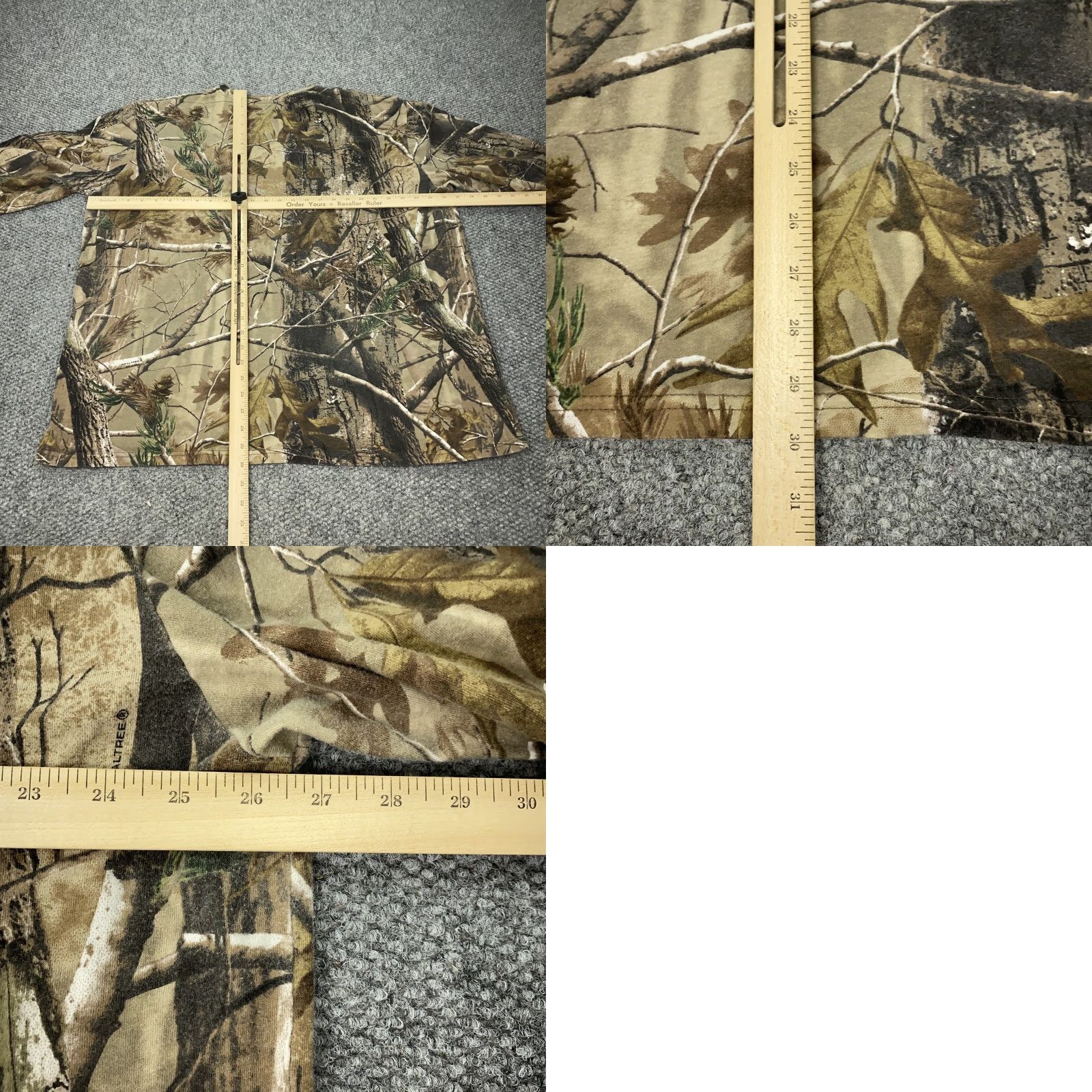 Realtree RedHead Shirt Mens 3XL Camouflage Realtree Long Sleeve Pocket Hunting Outdoors Size US XXL / EU 58 / 5 - 8 Thumbnail