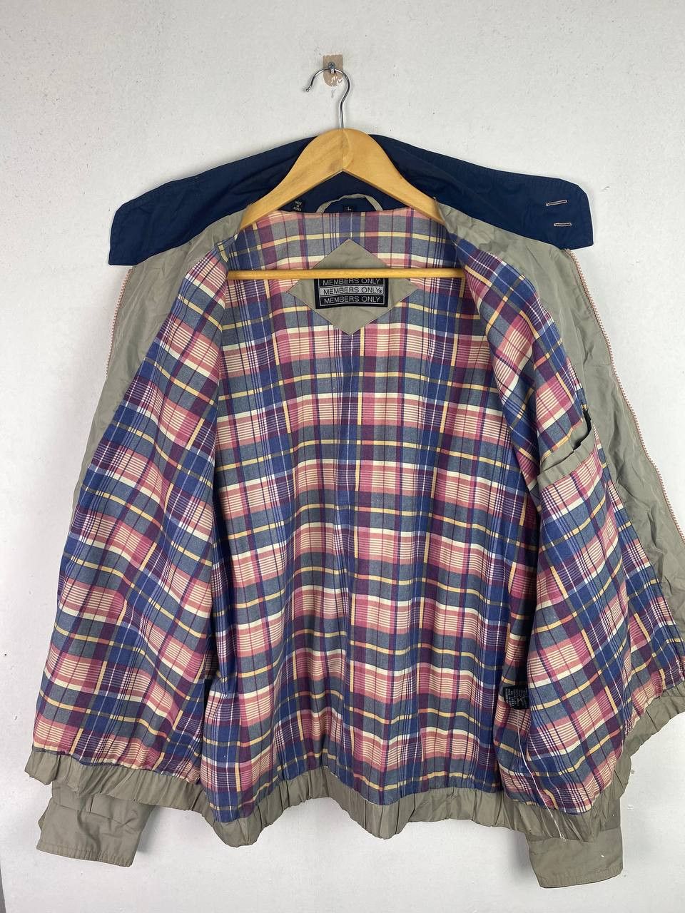 Members Only vintage members only jacket talon zipper paint splatter Size US L / EU 52-54 / 3 - 9 Thumbnail