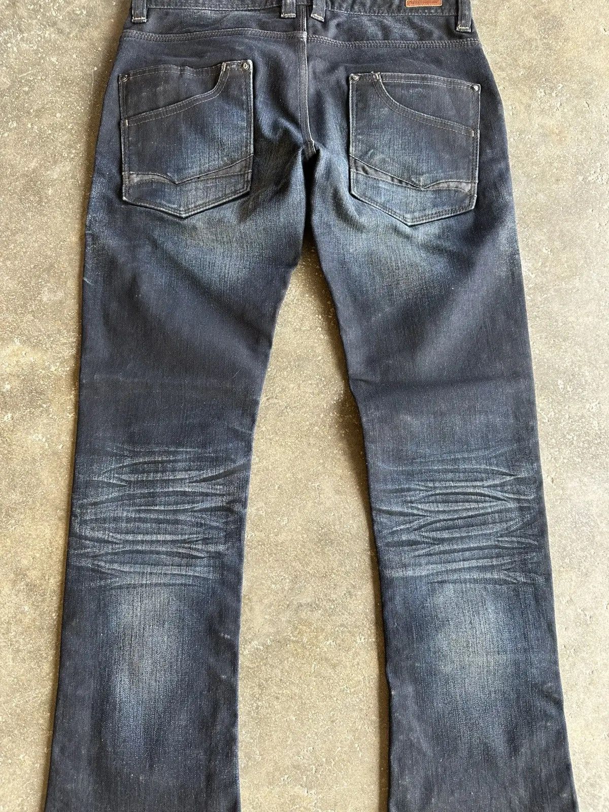 HIDEAWAYS SICKS 💥 FLARE NICOLE CLUB FOR MEN BONDAGE VERY RARE DENIM Size US 32 / EU 48 - 12 Thumbnail