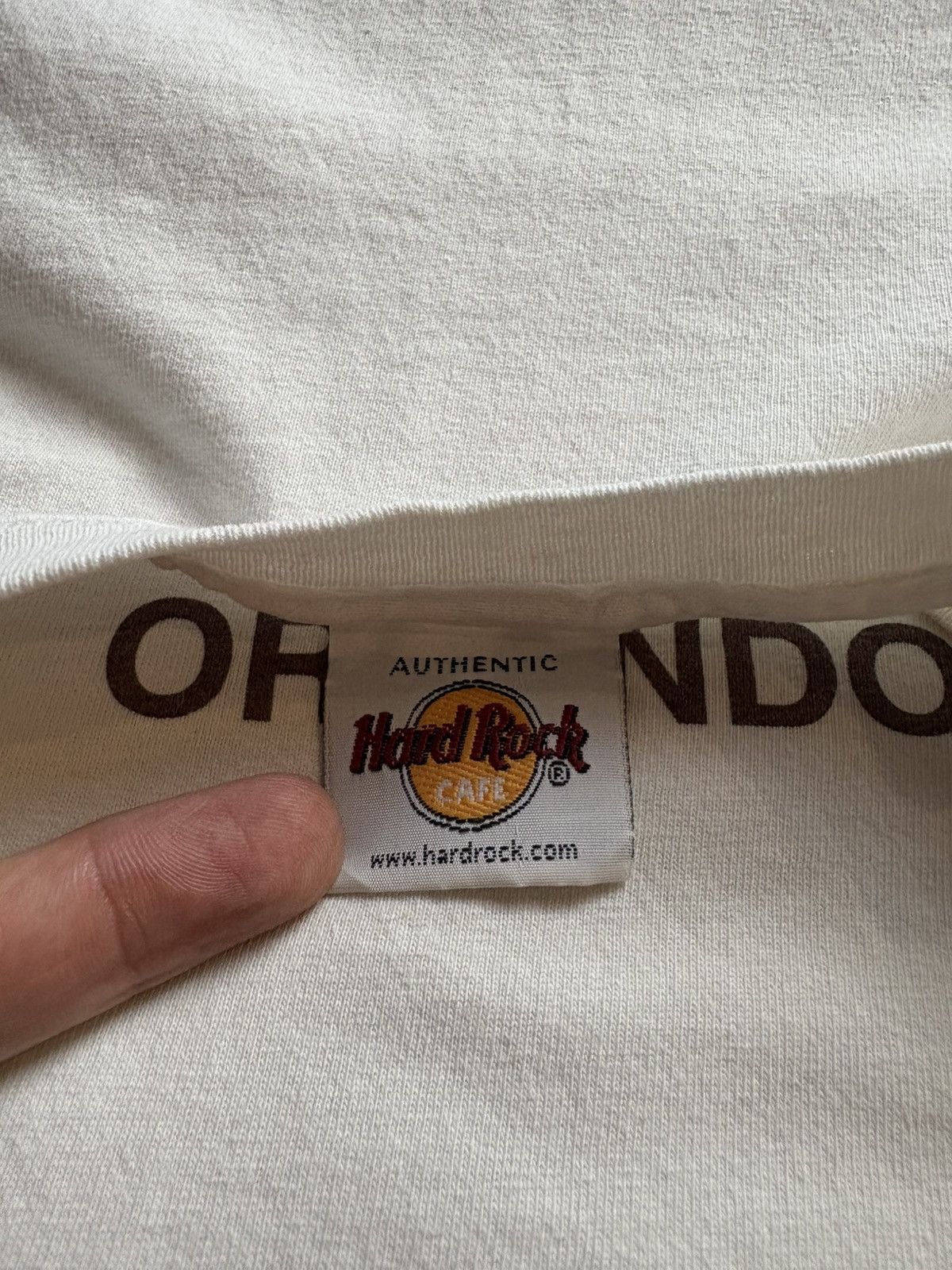 Vintage Vintage Hard Rock Cafe Logo T-shirt Size XXL Size US XXL / EU 58 / 5 - 3 Thumbnail