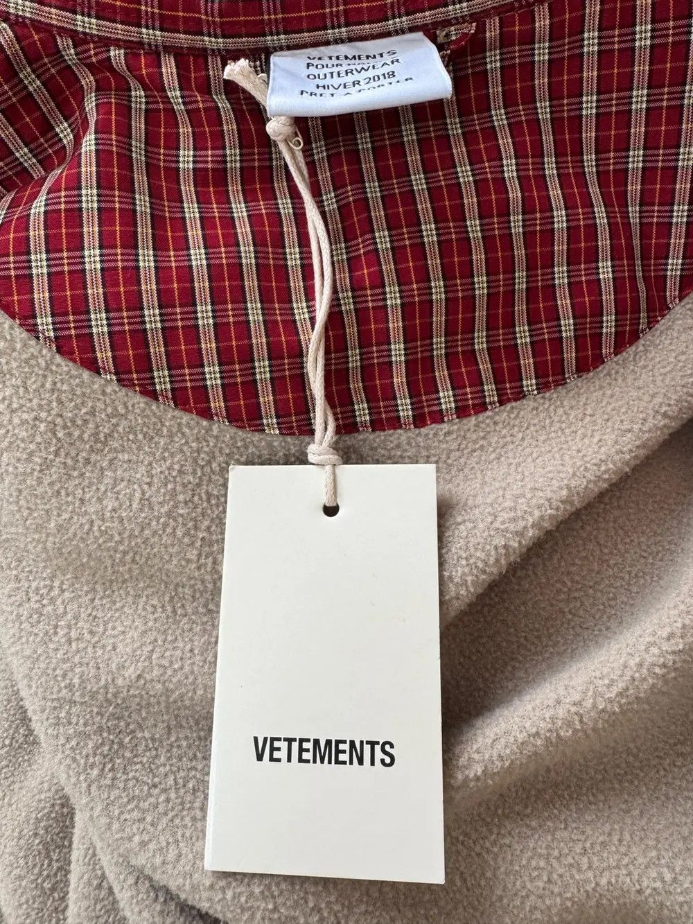 Vetements Vetements Plaid Puffer Shirts Jacket AW16 17AW padded demna Size US S / EU 44-46 / 1 - 4 Thumbnail