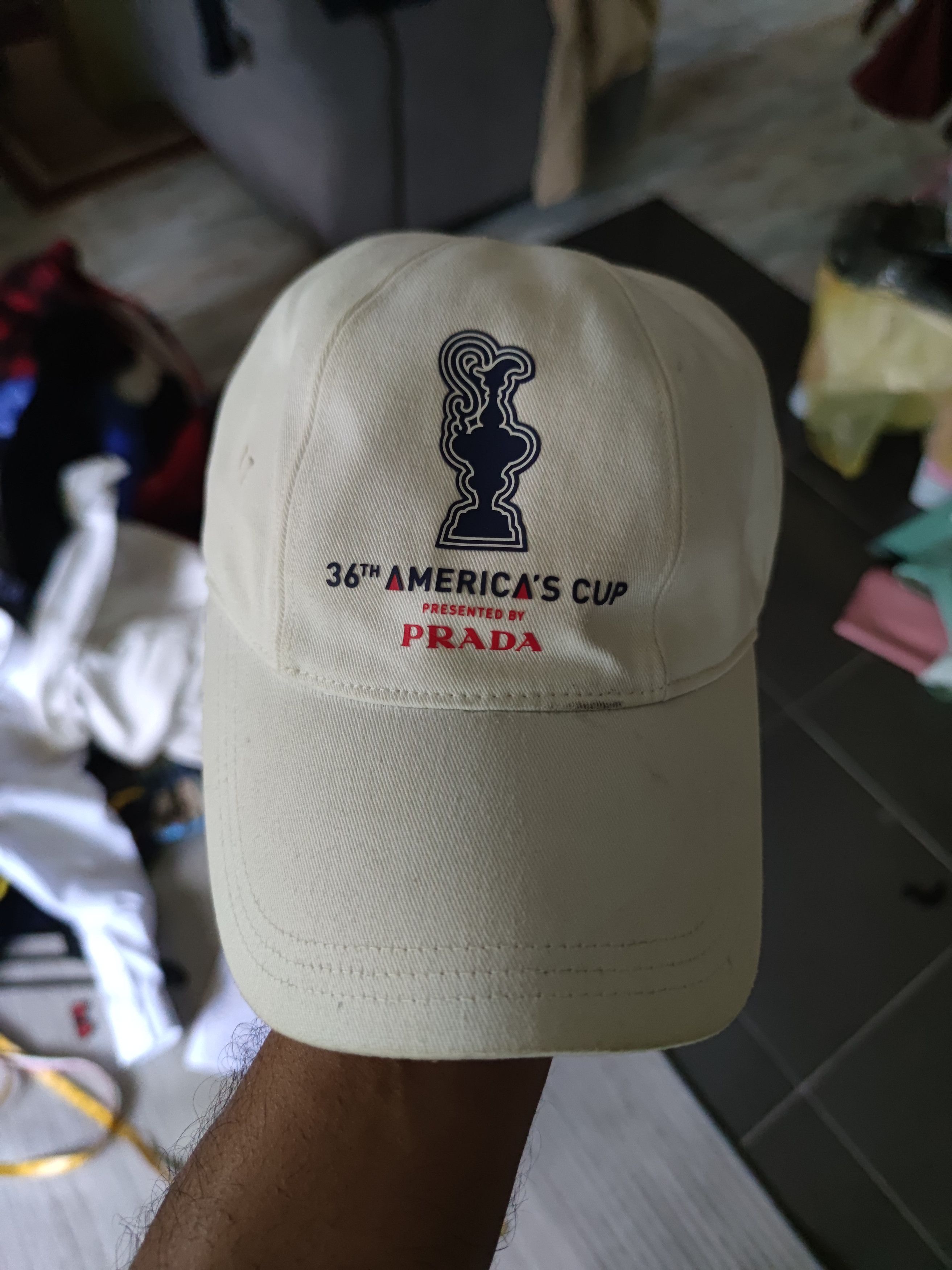 Prada 36th America's Cup Prada Cap Size ONE SIZE - 1 Thumbnail